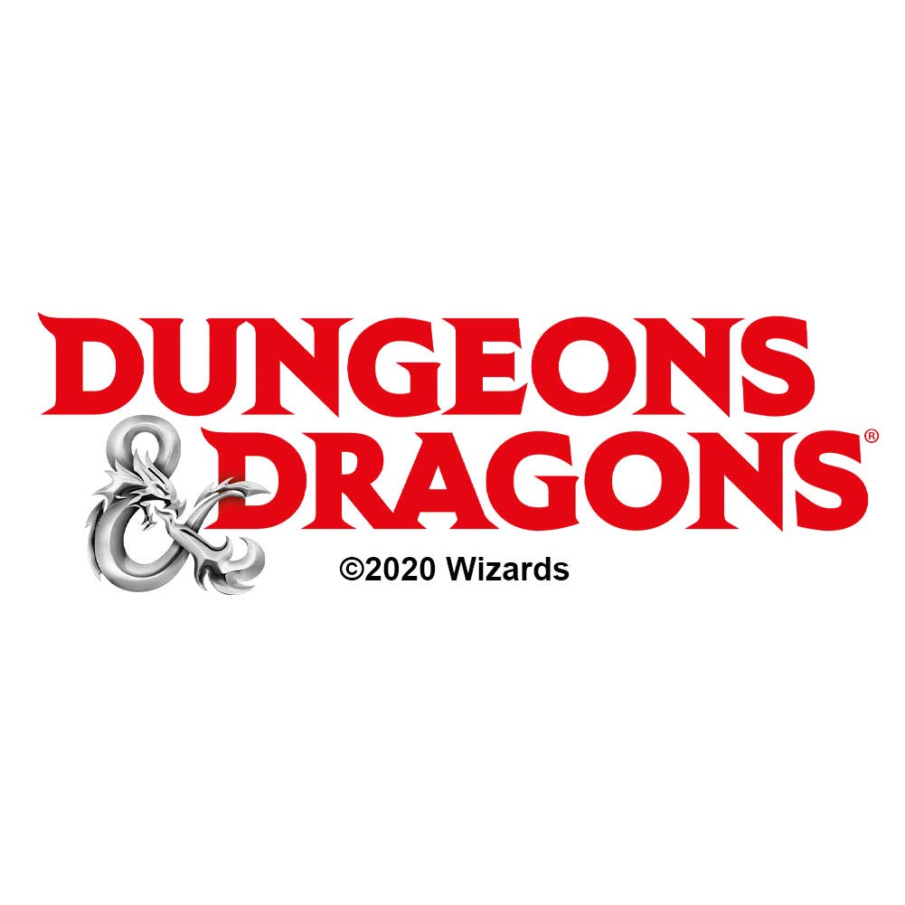 Dungeons & Dragons Leather Luggage Tag - Rectangle Ampersand Design for Carry-On Bags, Suitcases & Backpacks | Perfect for Travel, Conventions & Gaming Events