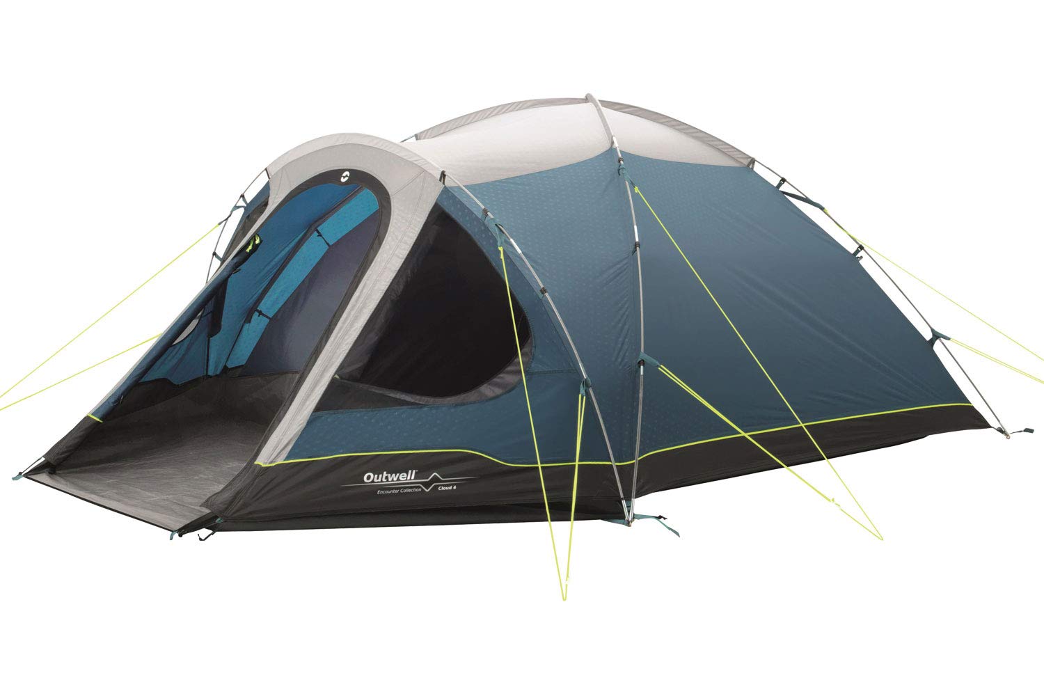 Outwell Cloud Tent - Lightweight & Waterproof Camping Tent for 2-4 Persons - Perfect for Hiking, Backpacking & Outdoor Adventures