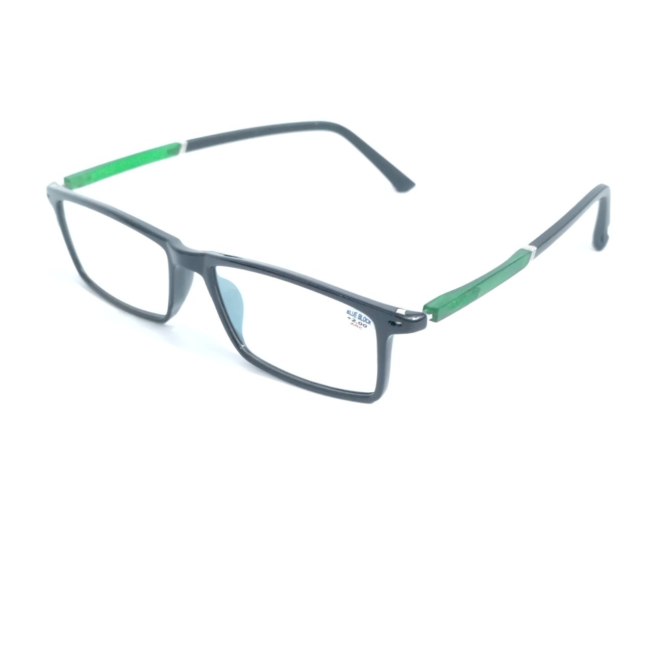 +2.00 Reading Glasses for Computer Use - Anti Glare Blue Light Blocking Readers for Men & Women - Reduce Eye Strain for Office Work, Gaming & Screen Time
