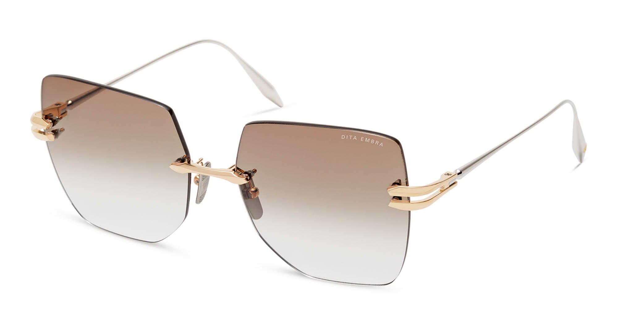 Dita Embra DTS155 Sunglasses - Polarized UV Protection Aviator Style for Men & Women - Perfect for Driving, Travel, and Outdoor Activities