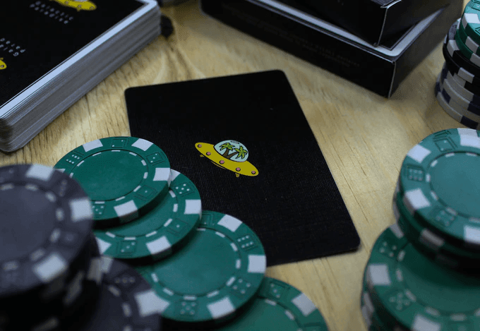 Galactic Paradise Playing Cards - Premium 54-Card Deck for Poker, Magic Tricks & Card Games | Perfect for Parties, Travel & Family Game Nights