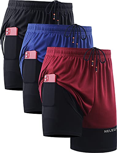 6094 Black/Red/Blue,3 Pack