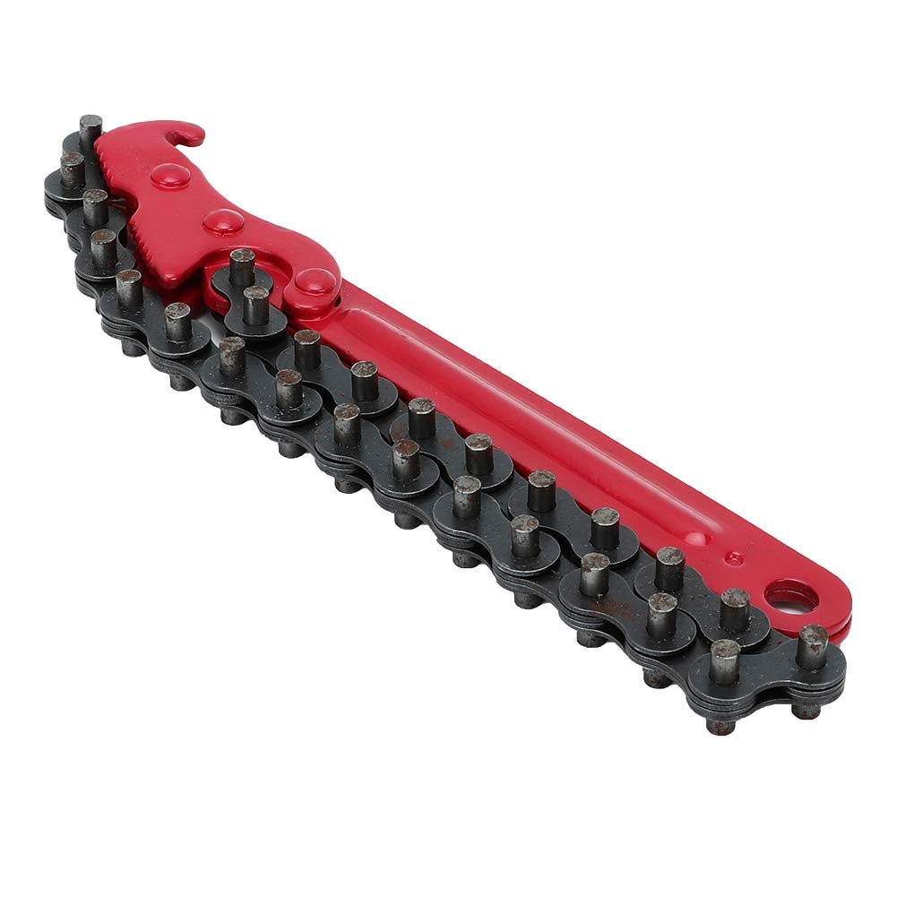 Durable Aluminum Alloy Oil Filter Wrench - Adjustable Car Oil Filter Remover Tool for Smooth Maintenance | Perfect for DIY Auto Repair & Oil Change at Home or Garage
