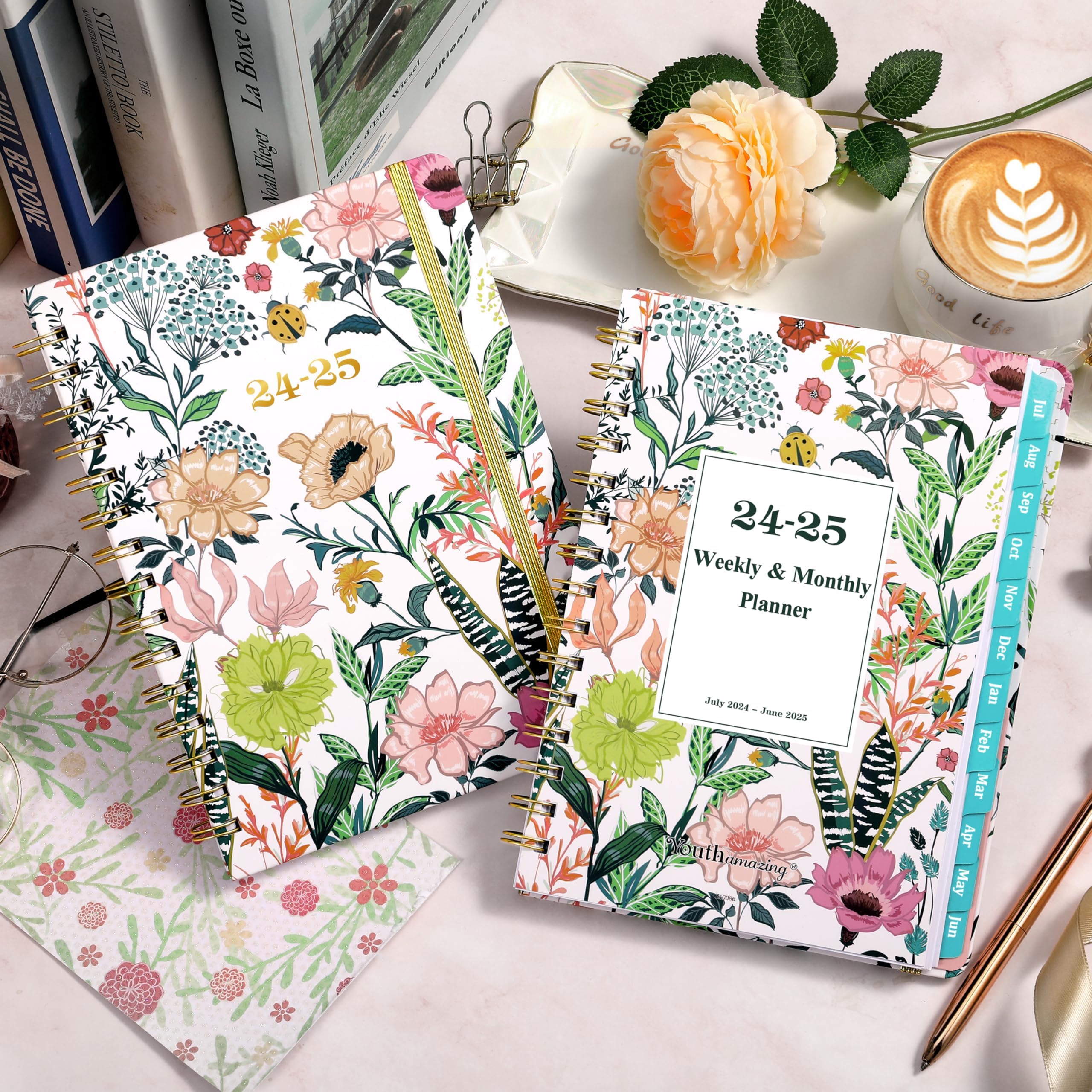 2024-2025 Academic Planner - Weekly & Monthly Student Planner (July 2024 to June 2025) - 6.4