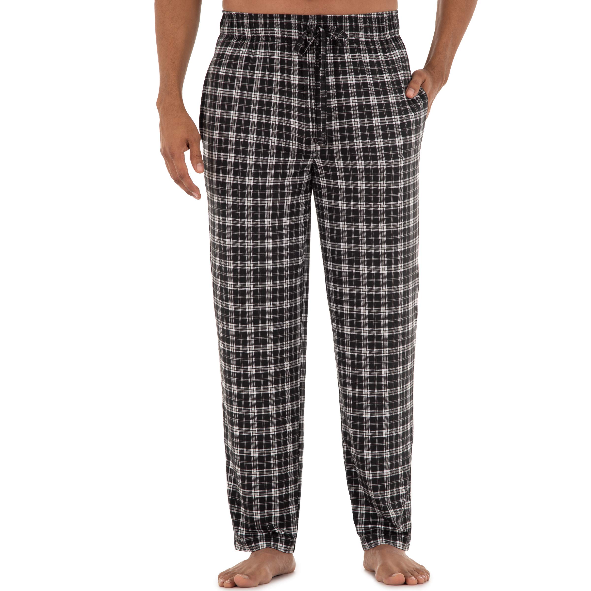 Van Heusen Men's Jersey Knit Sleep Pants - Soft & Comfortable Lounge Pants for Relaxing at Home, Sleeping, and Travel