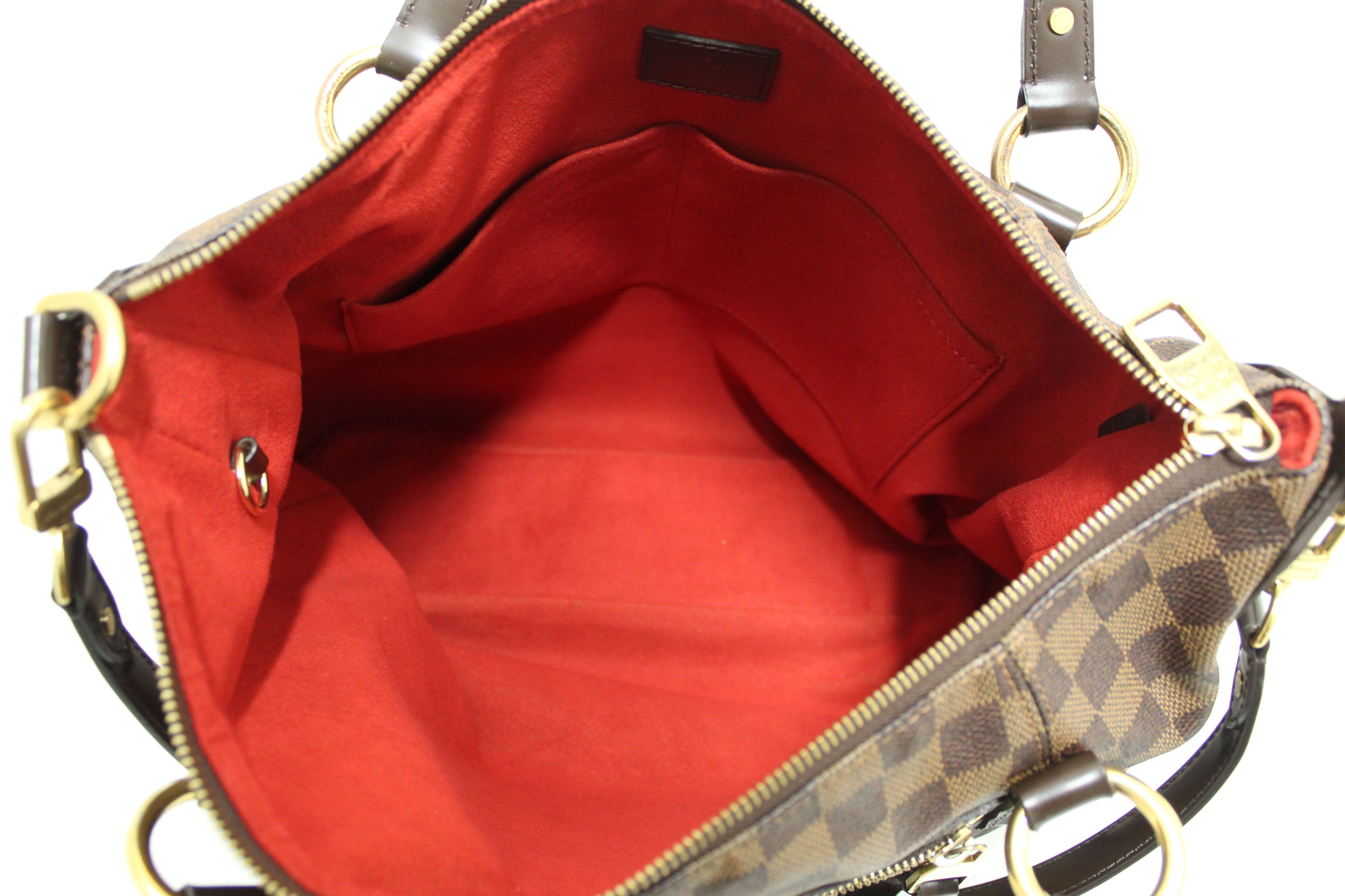 Authentic Louis Vuitton Damier Ebene Evora MM Tote Bag - Luxury Designer Handbag for Women, Perfect for Work, Travel & Everyday Use