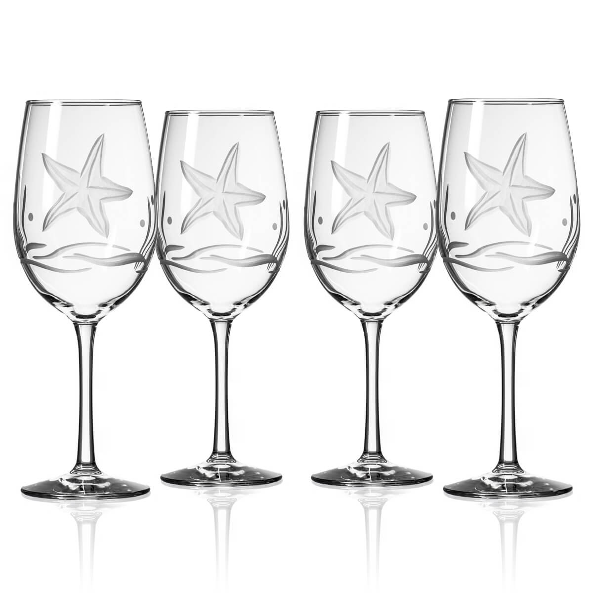 Premium Starfish 18oz All-Purpose Wine Glasses Set of 12 - Shatterproof Stemless Drinking Cups for Red Wine, White Wine, Cocktails & Beverages - Perfect for Parties, Weddings, Restaurants & Home Entertaining