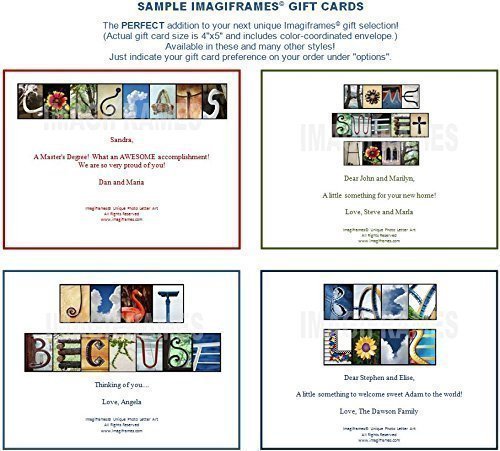 Custom Framed Photo Letter Art - Personalized Alphabet Photography for Wall Decor - Perfect for Home, Office & Gifts - LIVE LAUGH HEAL Inspirational Quote