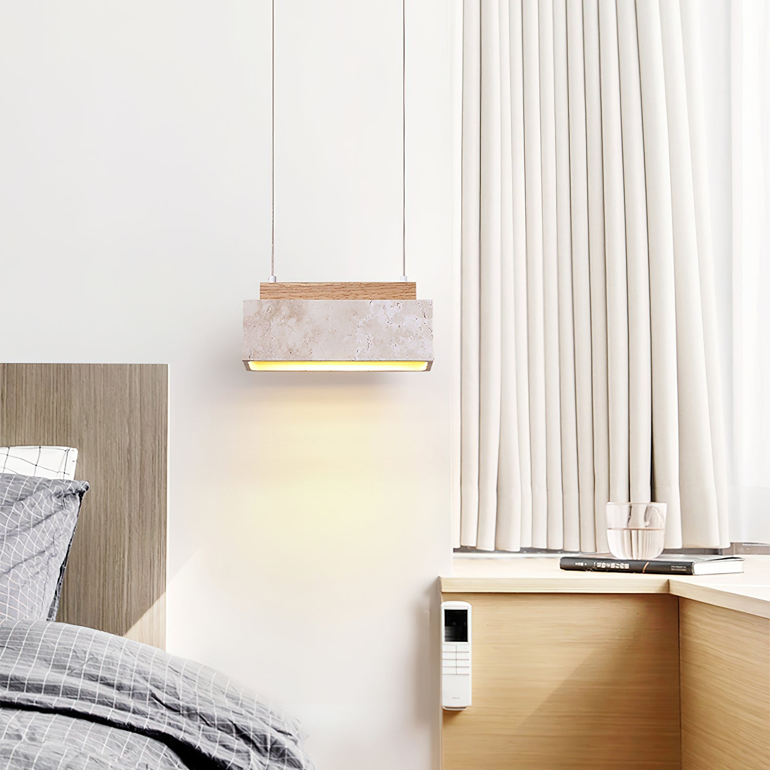 Modern Canyon Crest Pendant Lamp - Elegant Hanging Light Fixture for Dining Room, Kitchen Island & Living Room Decor