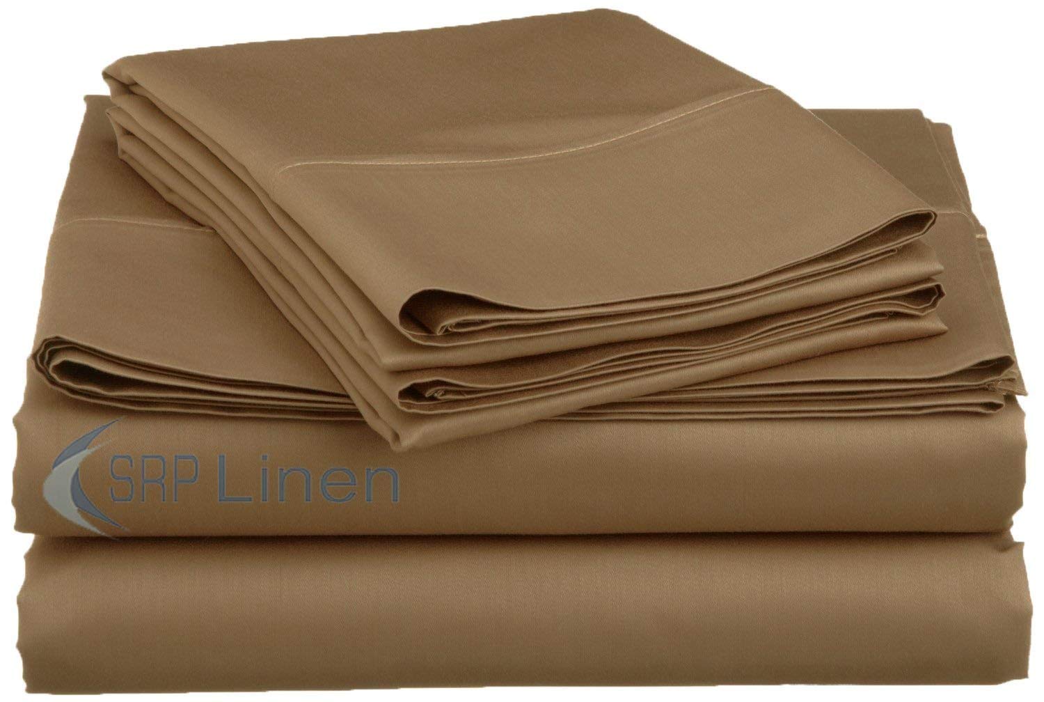 Premium 1000 Thread Count Egyptian Cotton 4-Piece King Bed Sheet Set - Deep Pocket 24