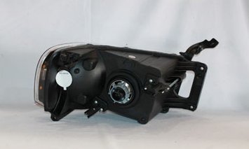 TYC Left Headlight Assembly Compatible with 2002-2004 Dodge Ram 1500 2500 3500 Pickup Truck - Replacement for Broken or Foggy Headlights, Perfect for Night Driving and Off-Road Adventures