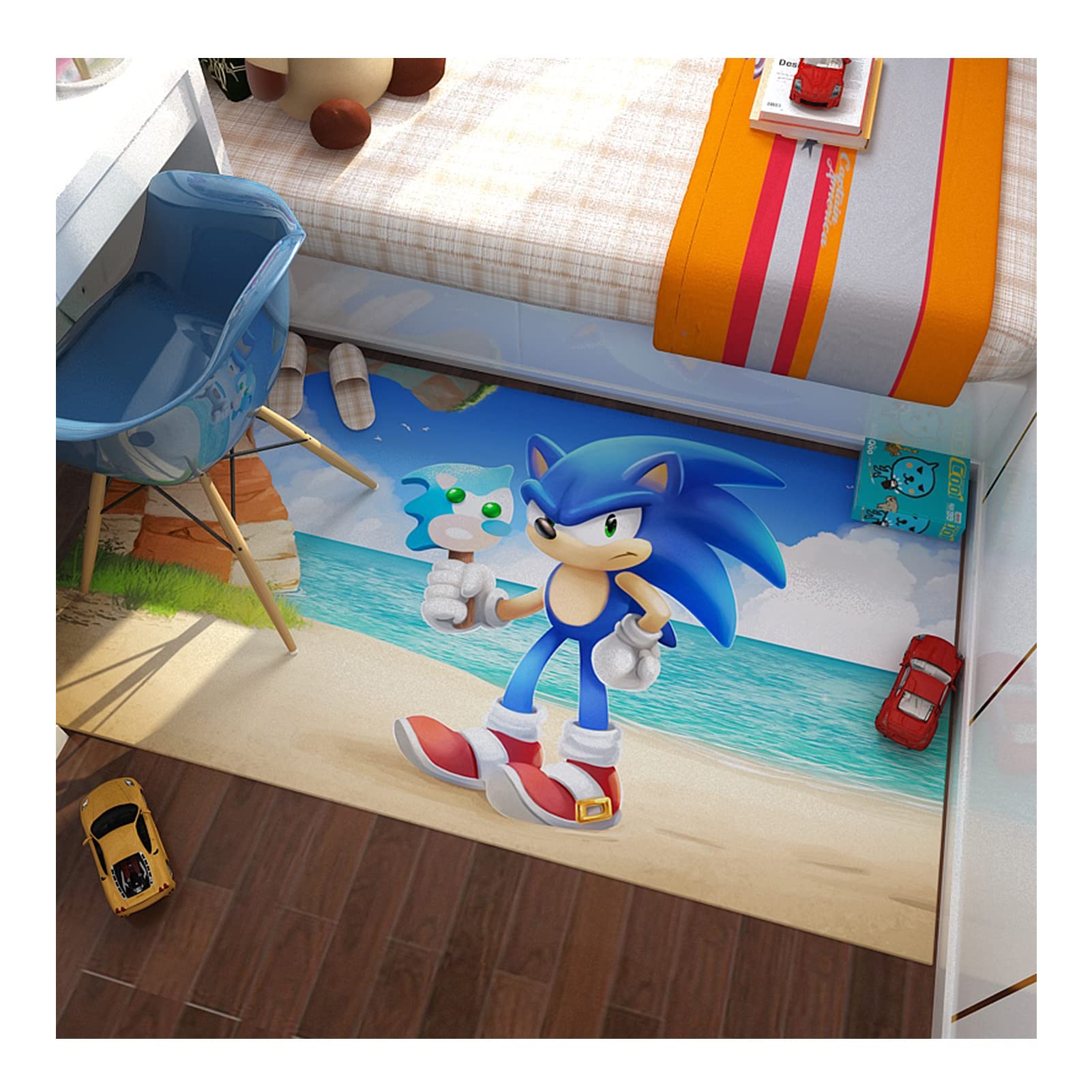 Ttedoye Cartoon Large 3D Carpet - Soft Kids Area Rug for Bedroom, Living Room & Playroom - Non-Slip Rectangle Floor Mat for Boys & Girls (120x180cm, Color 05) - Perfect for Nursery Decor, Playtime & Cozy Home Spaces