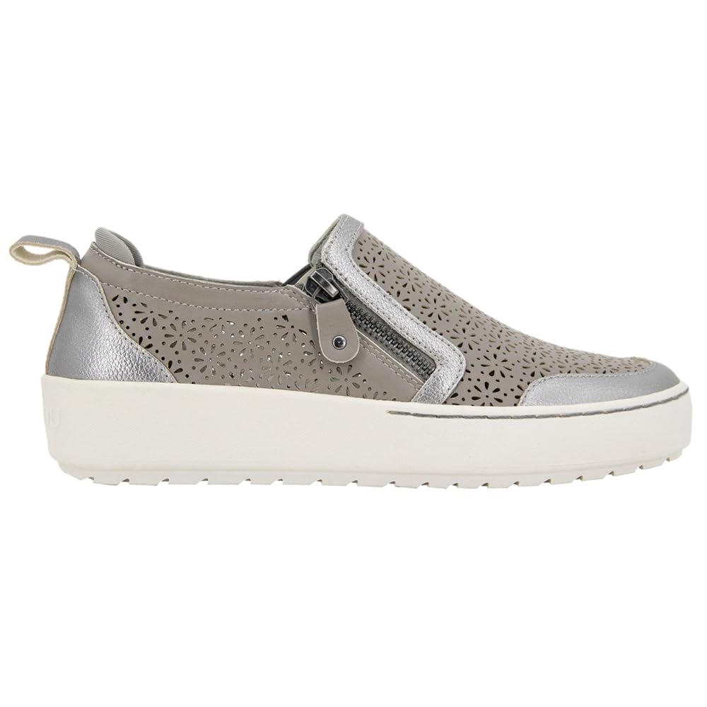Jambu Women's July Sneakers - Comfortable Casual Walking Shoes for Women - Black | Perfect for Everyday Wear, Travel & Outdoor Activities