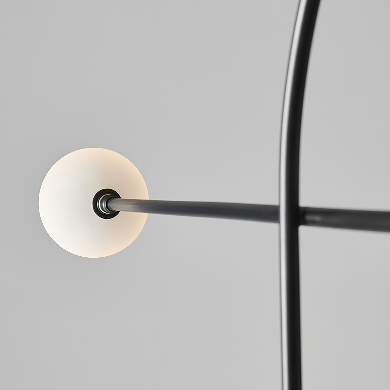 Arcane Orb Floor Lamp - Modern LED Standing Light with Adjustable Brightness for Living Room, Bedroom, or Office Decor