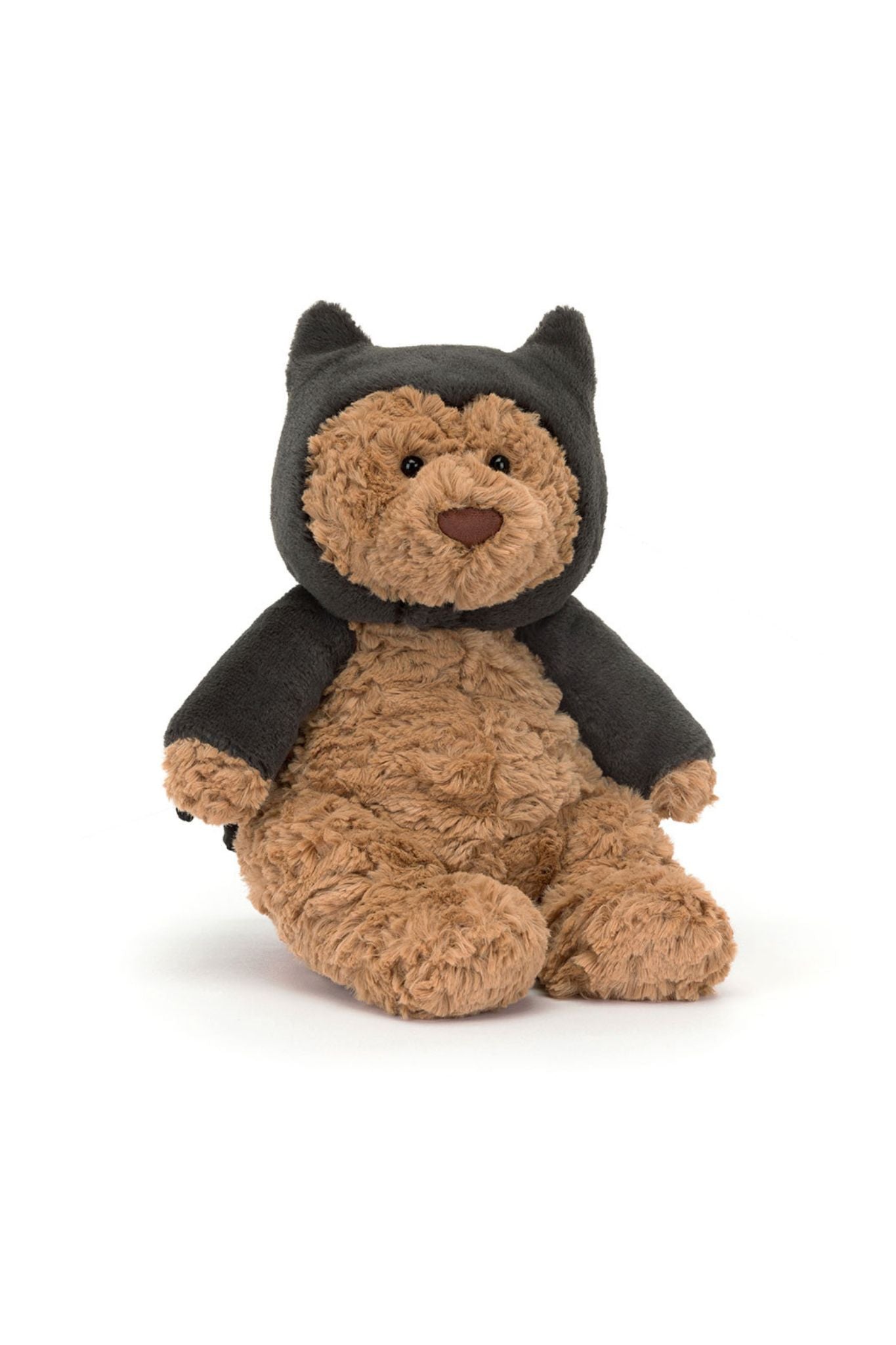 Bartholomew Bear Bat Plush Toy by Jellycat - Soft & Cuddly Stuffed Animal for Kids, Babies & Collectors | Perfect for Gifts, Nursery Decor & Comfort