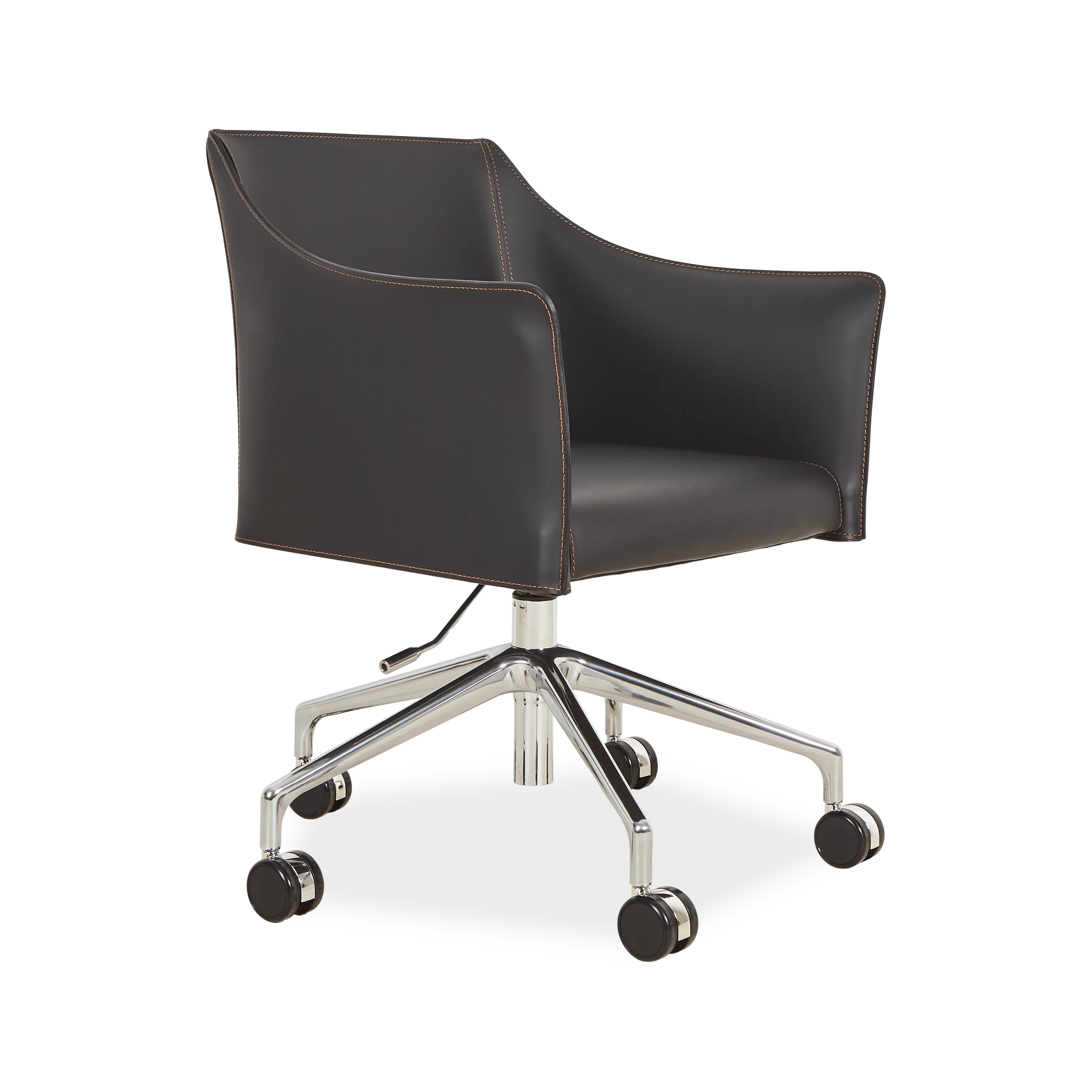 Ergonomic Mesh Office Chair with Adjustable Height and Lumbar Support - Comfortable Desk Chair for Home & Office Workspaces