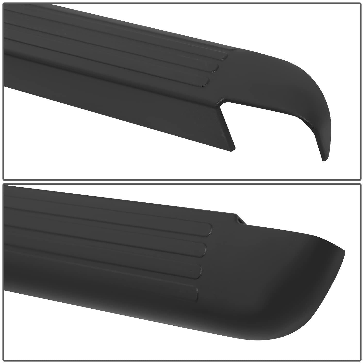 DNA MOTORING ZTL-Y-0261 3-Piece Gloss Black Truck Bed Rail Caps for 2005-2014 Nissan Frontier 73.3