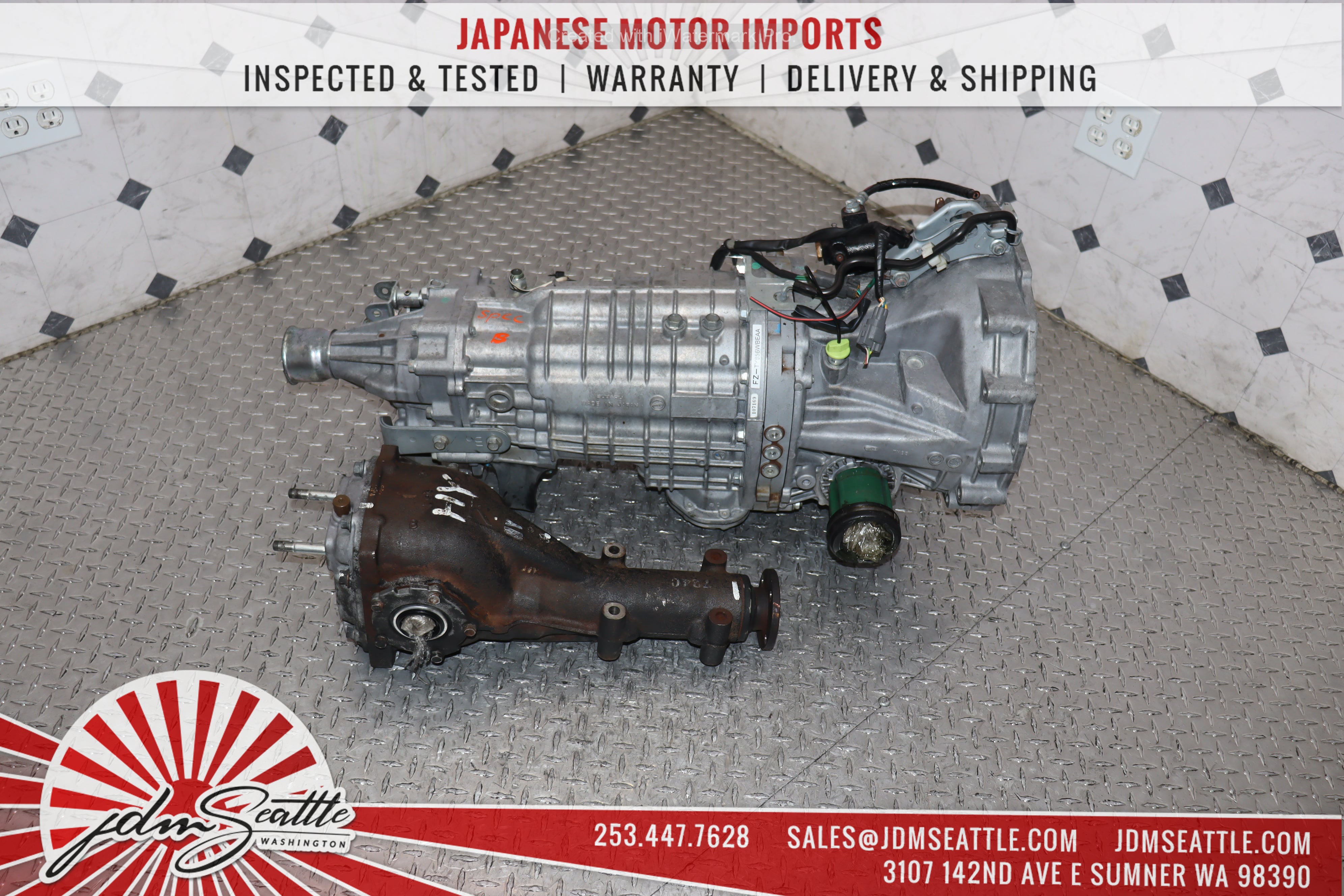 JDM 08-09 Subaru Legacy Spec B 6-Speed Manual AWD Transmission 3.90FD with Differential - Perfect for Performance Upgrades & Drifting Enthusiasts