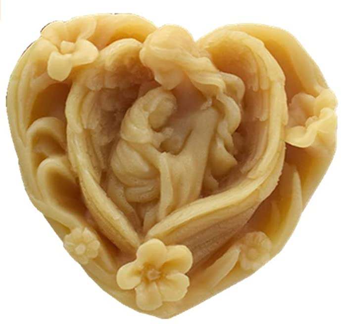 Virgin Mary Angel Baby Silicone Mold for Soap, Candles, Chocolate & Cake Decorating - Perfect for DIY Crafts, Mother's Day Gifts & Home Decor