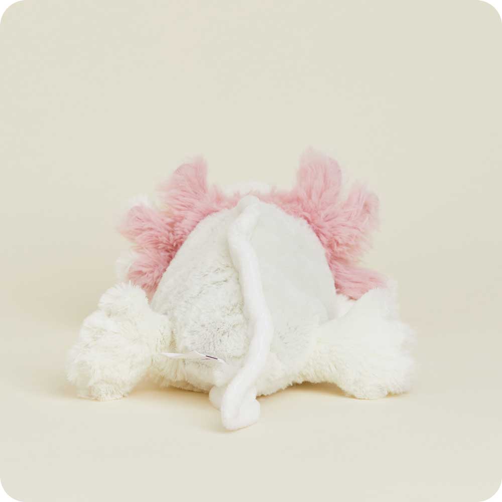 Axolotl Warmies Junior - Adorable Plush Stuffed Animal with Heat Therapy for Kids | Perfect for Snuggling, Stress Relief & Bedtime Comfort