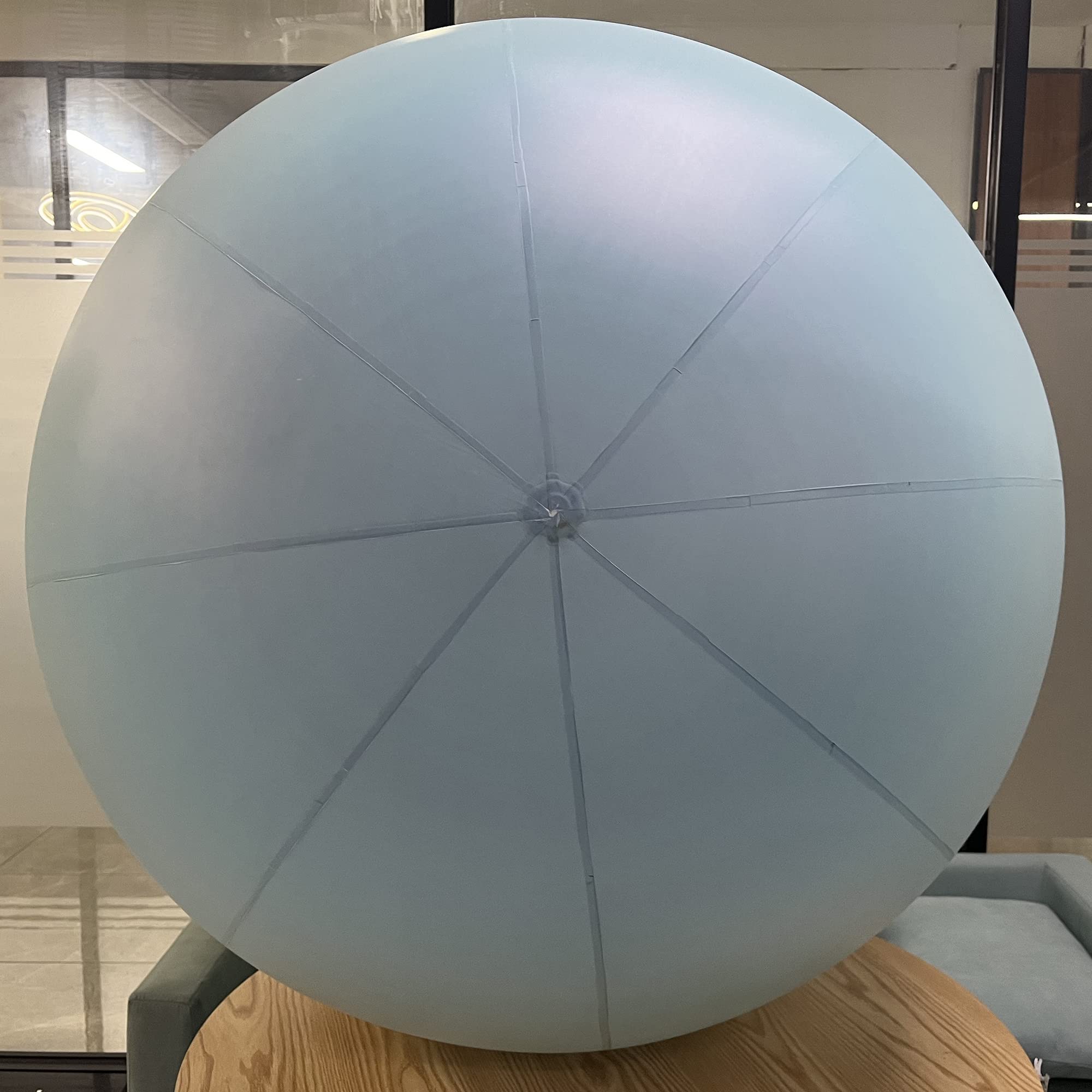 Sayok 40-Inch Large Inflatable Uranus Planet Balloon - 0.25mm PVC Solar System Model for Science Education, Planetarium Decor & Space Themed Parties - Perfect for Classroom Learning, Astronomy Events & Kids' Birthday Decorations