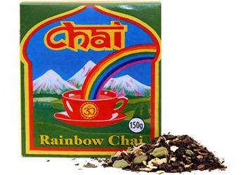Organic Loose Leaf Rainbow Chai Tea - Premium Spiced Herbal Blend for Relaxation & Wellness - Perfect for Morning Boost, Afternoon Pick-Me-Up & Evening Relaxation