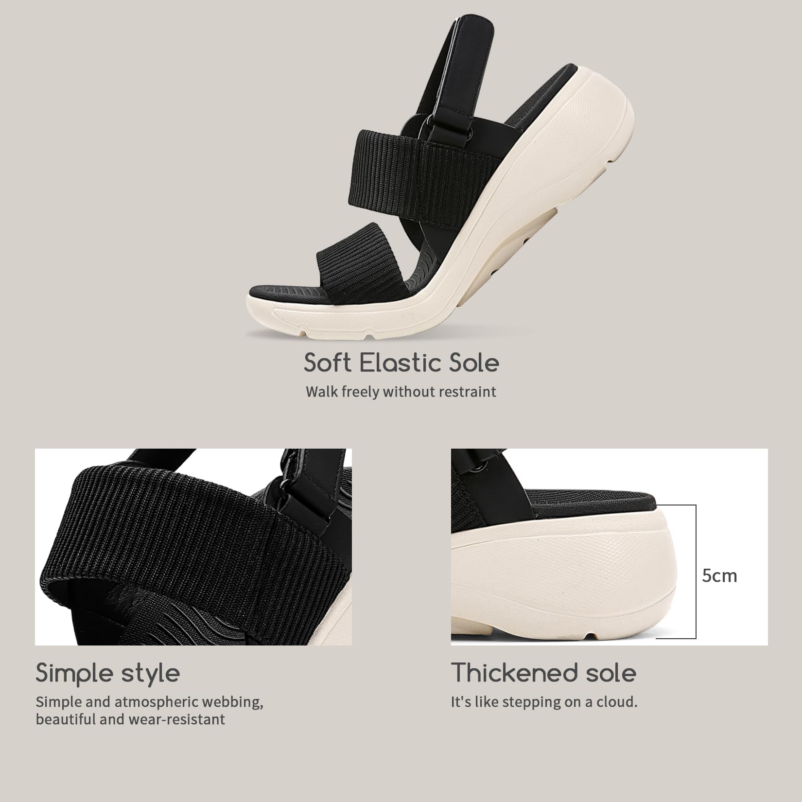 Best Women's Arch Support Sandals - Adjustable Lightweight Walking & Sport Sandals for Women - Perfect for Hiking, Travel & Everyday Comfort