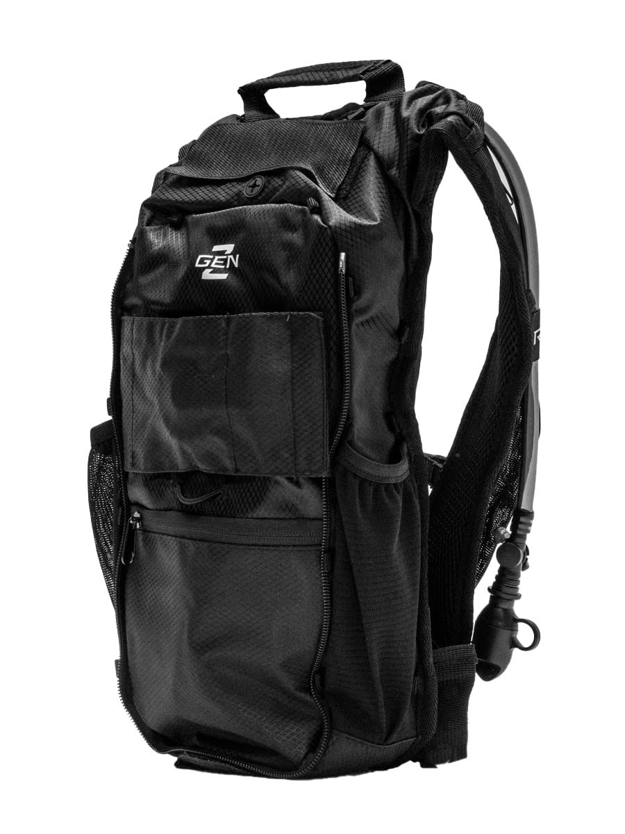 RaveRunner® Anti-Theft Hydration Backpack - Waterproof Festival Hydration Pack with Insulated Water Bladder for Raves, Concerts & Outdoor Adventures | Perfect for EDM Festivals, Hiking & Travel