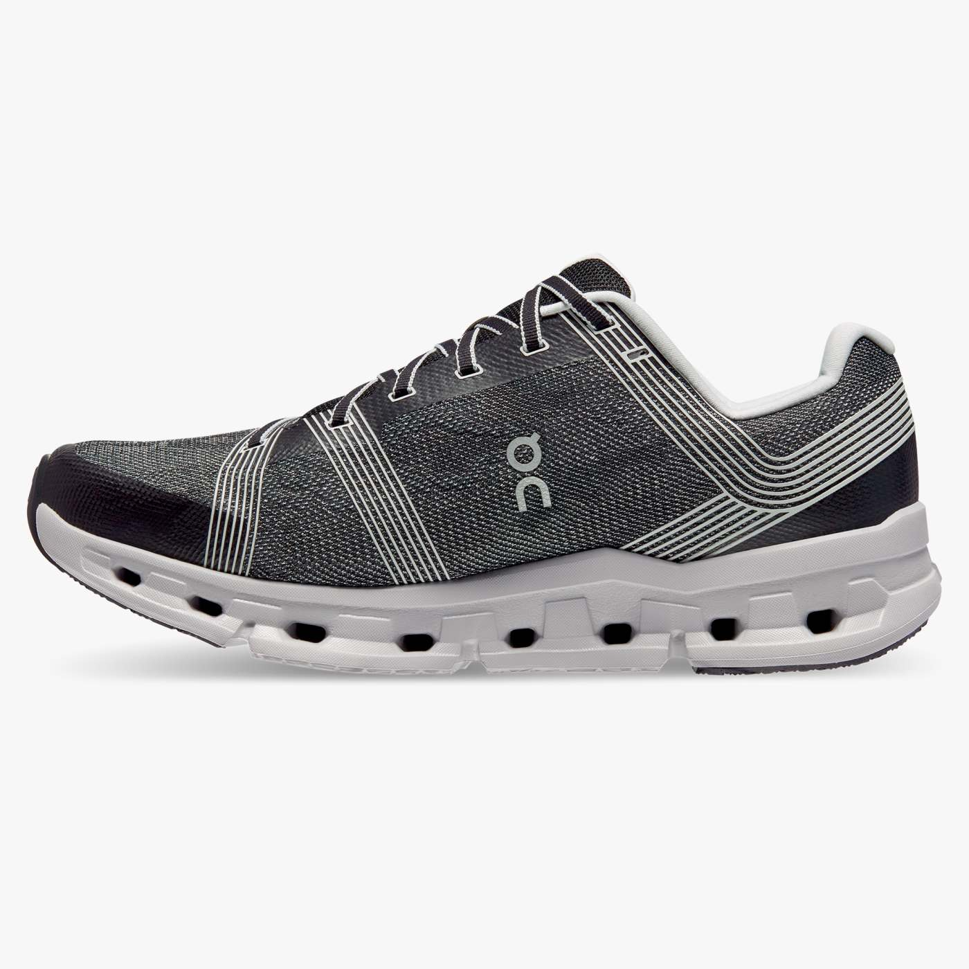 On Running Men's Cloudgo Running Shoes - Black / Glacier - Lightweight & Breathable for Jogging, Gym & Daily Wear