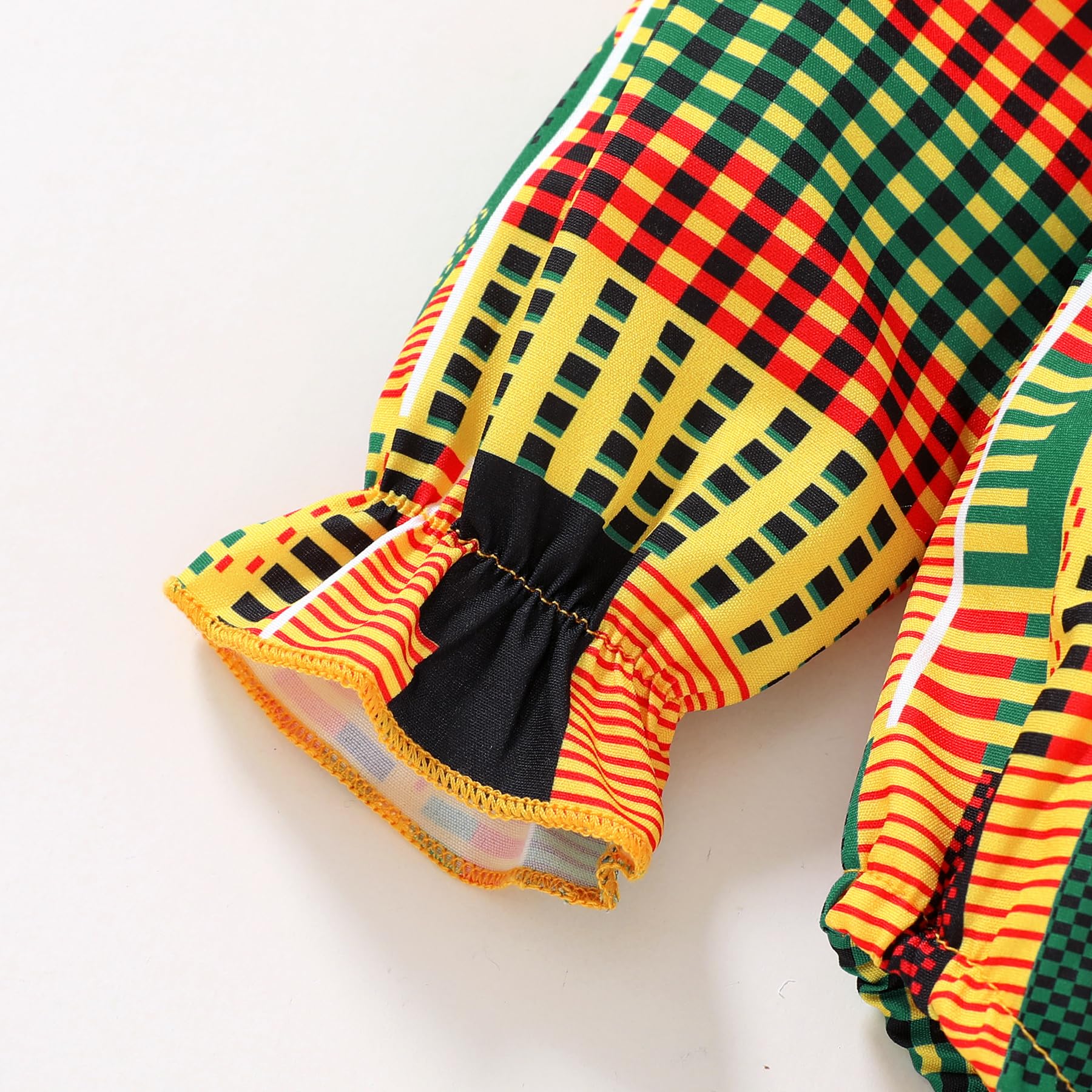 African Baby Clothes for Girls - YOUNGER TREE Dashiki Ankara Outfit Set | Traditional African Print Dress & Headwrap Set | Perfect for Cultural Celebrations, Birthday Parties & Photoshoots