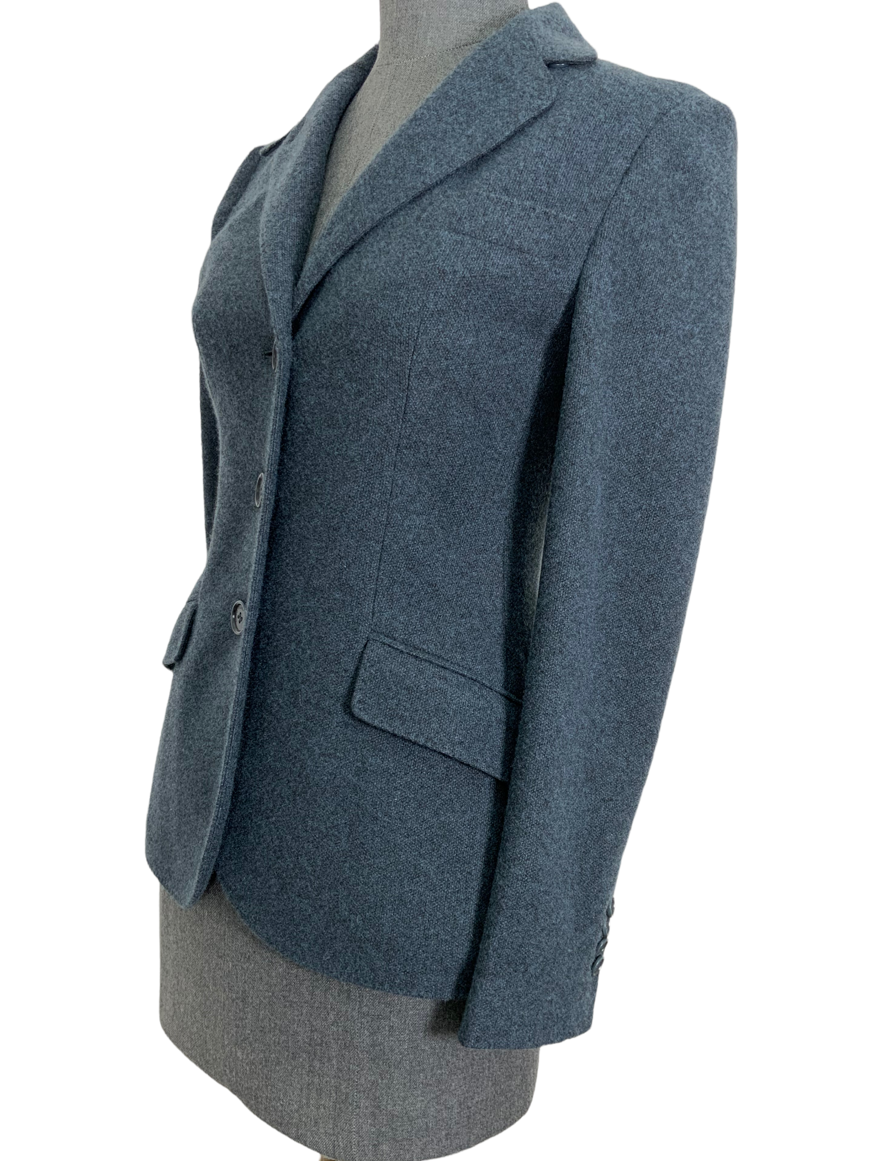 Loro Piana Cashmere Blazer Jacket for Women - Size S - Luxury Soft Wool Coat for Office, Business Meetings & Formal Events