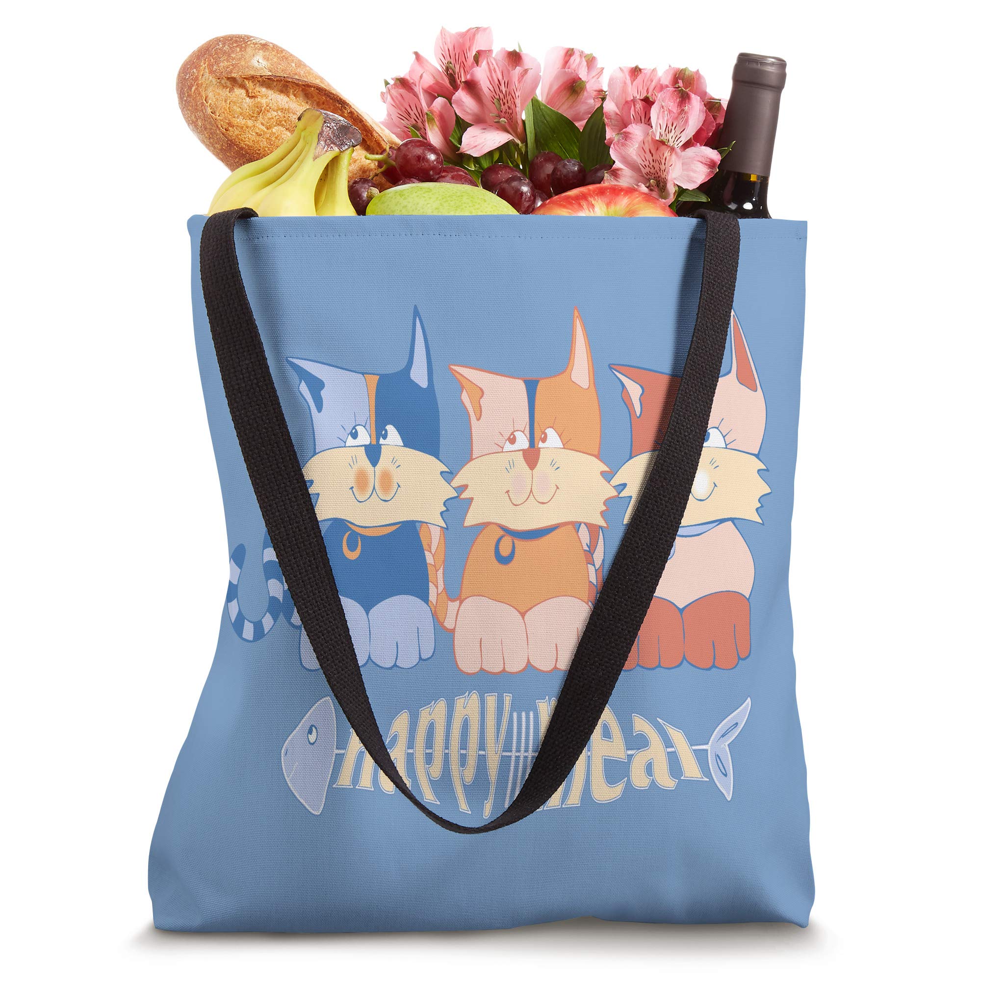 Cute Kitten Tote Bag - Funny Cat Graphic Tote for Women - Perfect Gift for Cat Lovers - Durable Cotton Shopping Bag for Groceries, Beach & Work