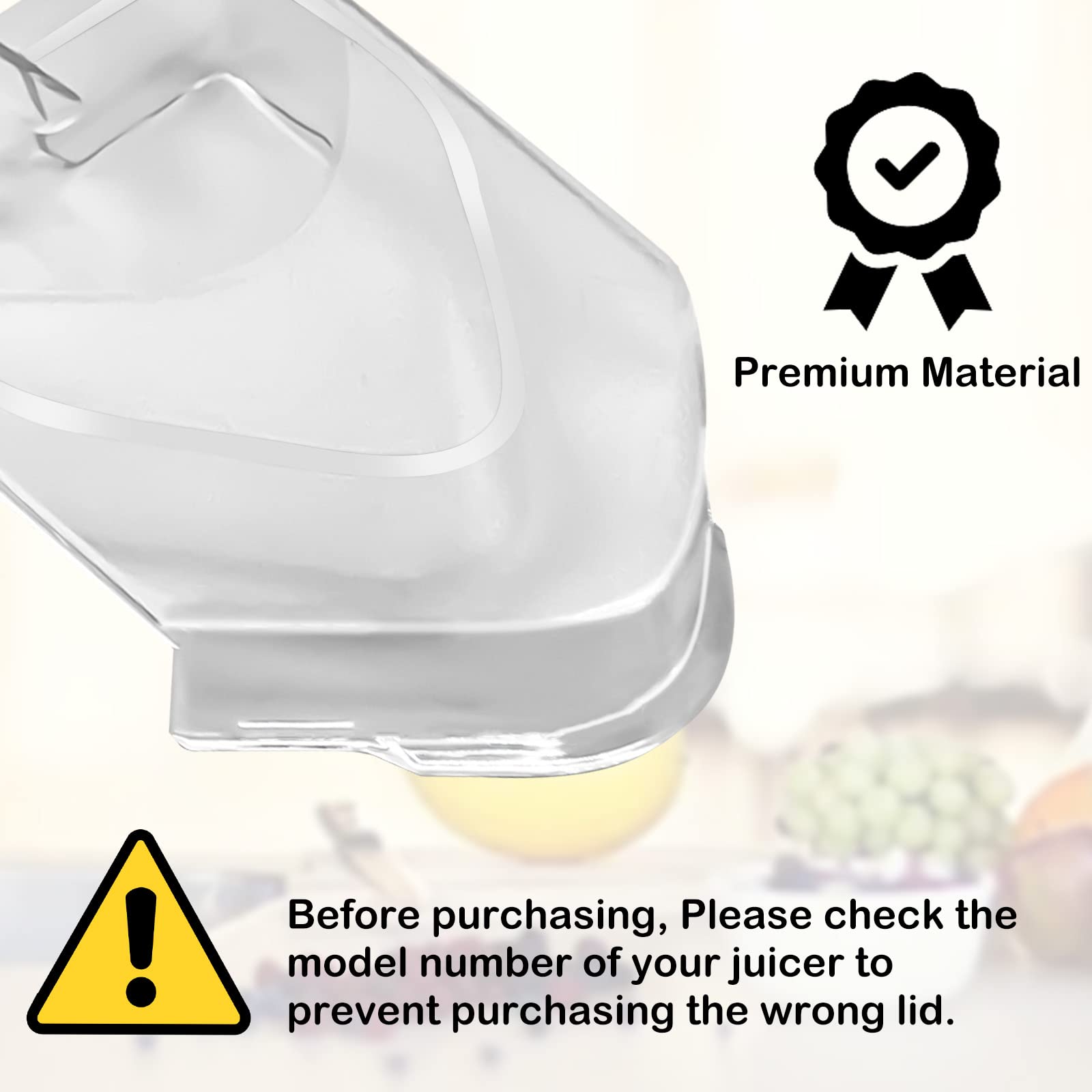 Ninja Blender Spout Cover Replacement - Compatible with BL500, BL781, NJ600, NJ602 Models - Pour Spout Lid for 72oz Pitcher - Perfect for Smoothies, Juices & Meal Prep