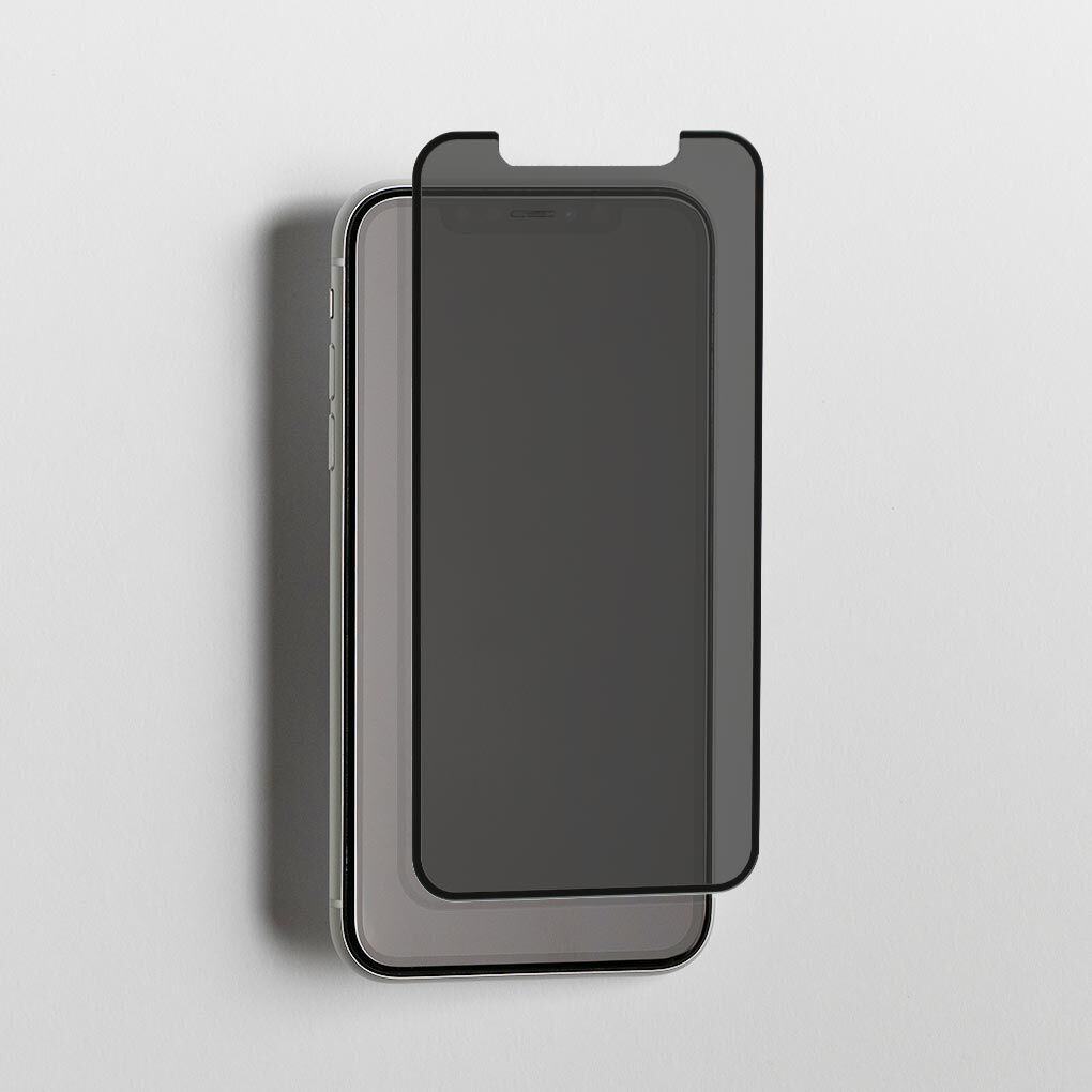 BodyGuardz Spyglass Edge iPhone XS Max Screen Protector - Tempered Glass, Anti-Scratch & HD Clarity - Perfect for Work, Travel & Everyday Protection