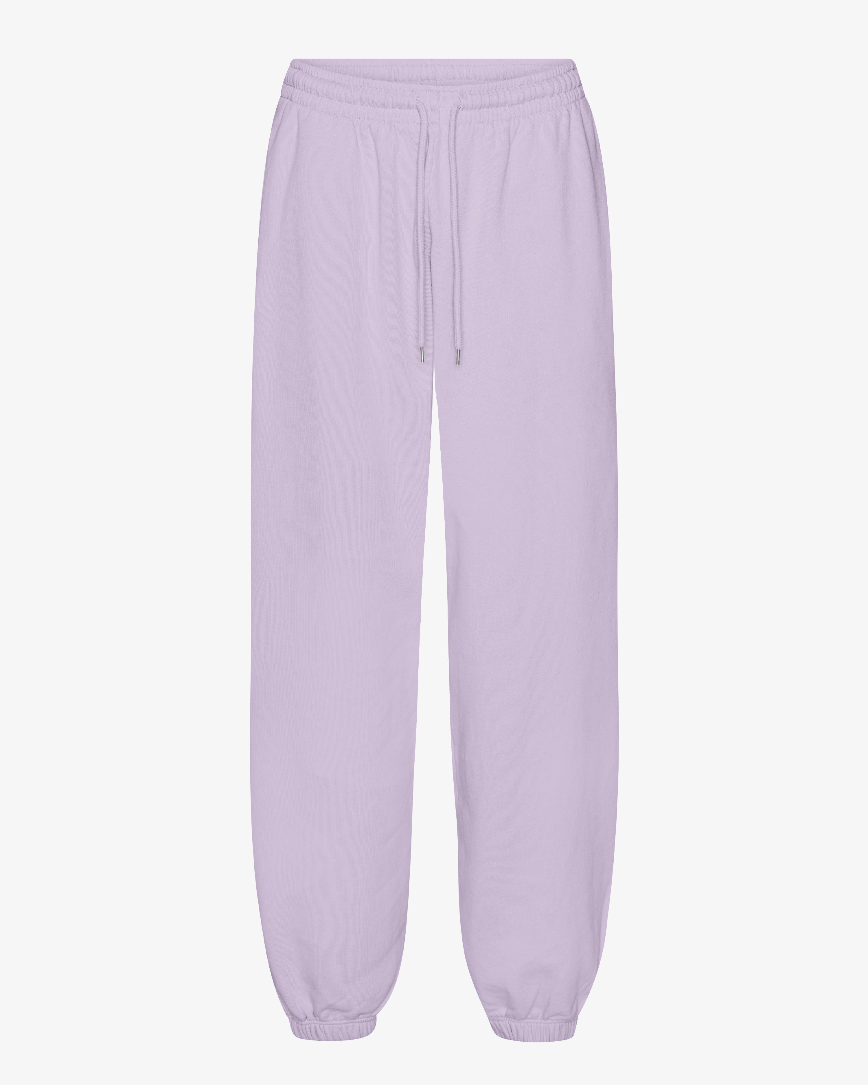 Organic Relaxed Sweatpants for Women - Soft Lavender Cotton Lounge Pants - Perfect for Yoga, Home Comfort & Casual Wear