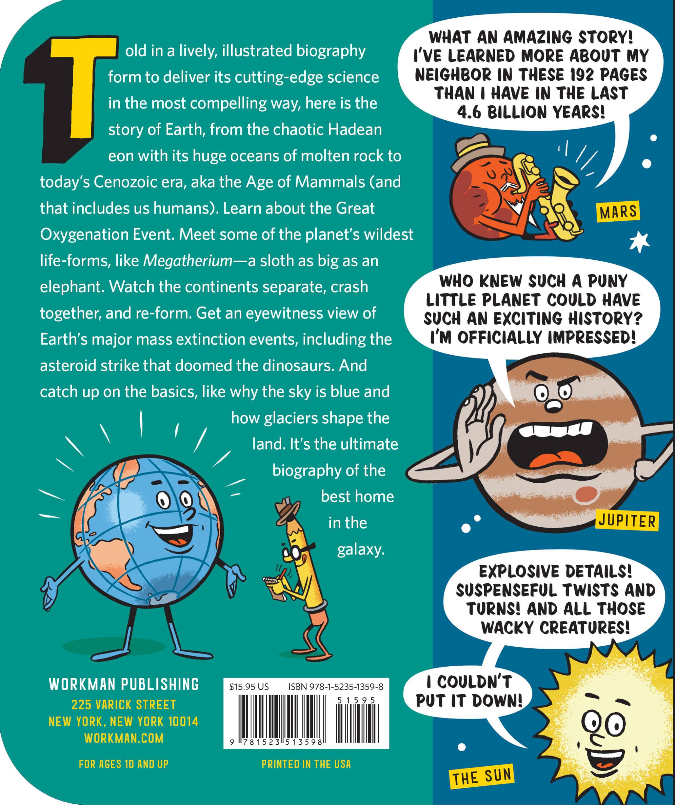 The Ultimate Biography of Earth: From the Big Bang to Today - Science Book for Nature Lovers & Students | Perfect for Home Reading, Classroom Learning & Gift Giving