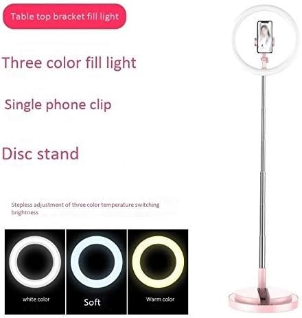 CCACHE Self-Timer LED Ring Light with Fill Light for Live Streaming, Video Calls, YouTube Videos & Photography - Perfect for Home Office, TikTok Creators & Content Makers