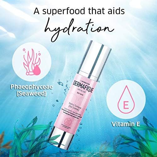 PrimeCraft Hydration Gel Cream with Shea Butter - 50ml | Long Lasting Face Moisturizer with Niacinamide & Vitamin E | Ultra Light Gel Formula for Non-Stick Matte Look | Perfect for Dry Skin & Daily Skincare Routine