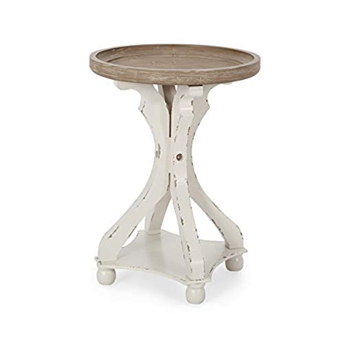Natural + Distressed White