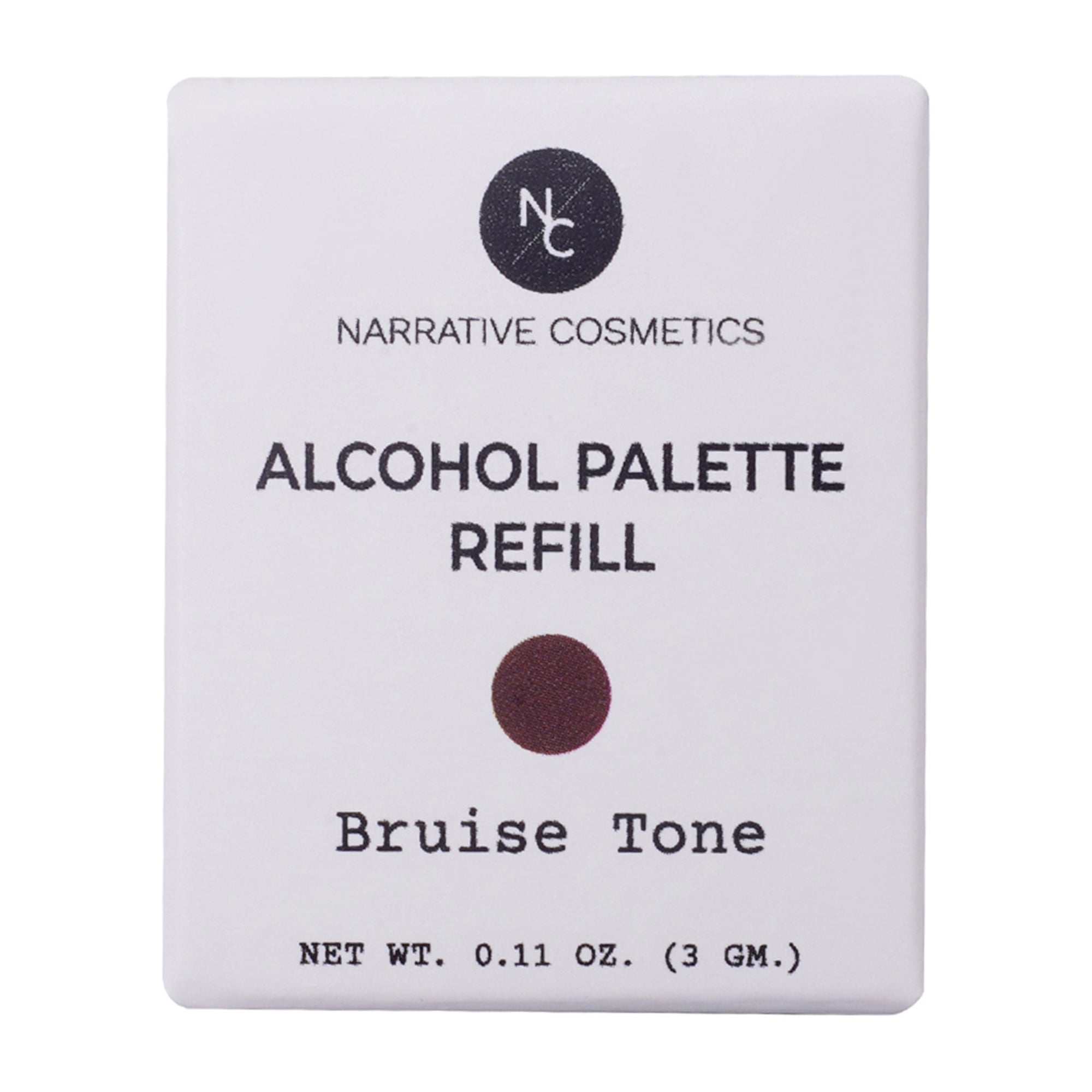 Narrative Cosmetics Alcohol Palette Refill Pans - Professional FX Makeup Colors for Special Effects, Halloween & Theater - High Pigment Alcohol-Based Makeup for Face & Body Art