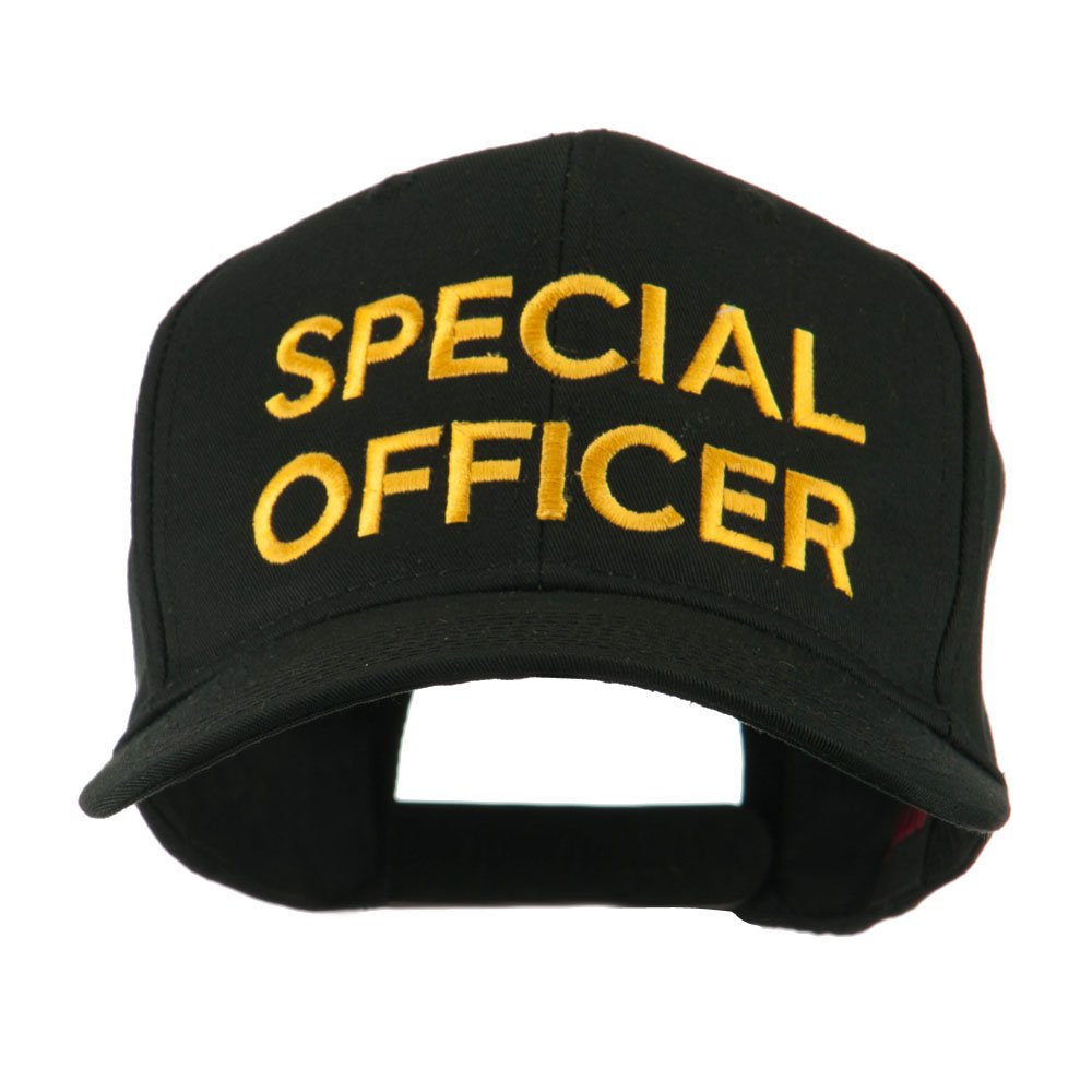 e4Hats.com Special Officer Embroidered Cap - Police, Security & Military Style Hat for Law Enforcement Professionals - Perfect for Duty, Outdoor Work & Casual Wear