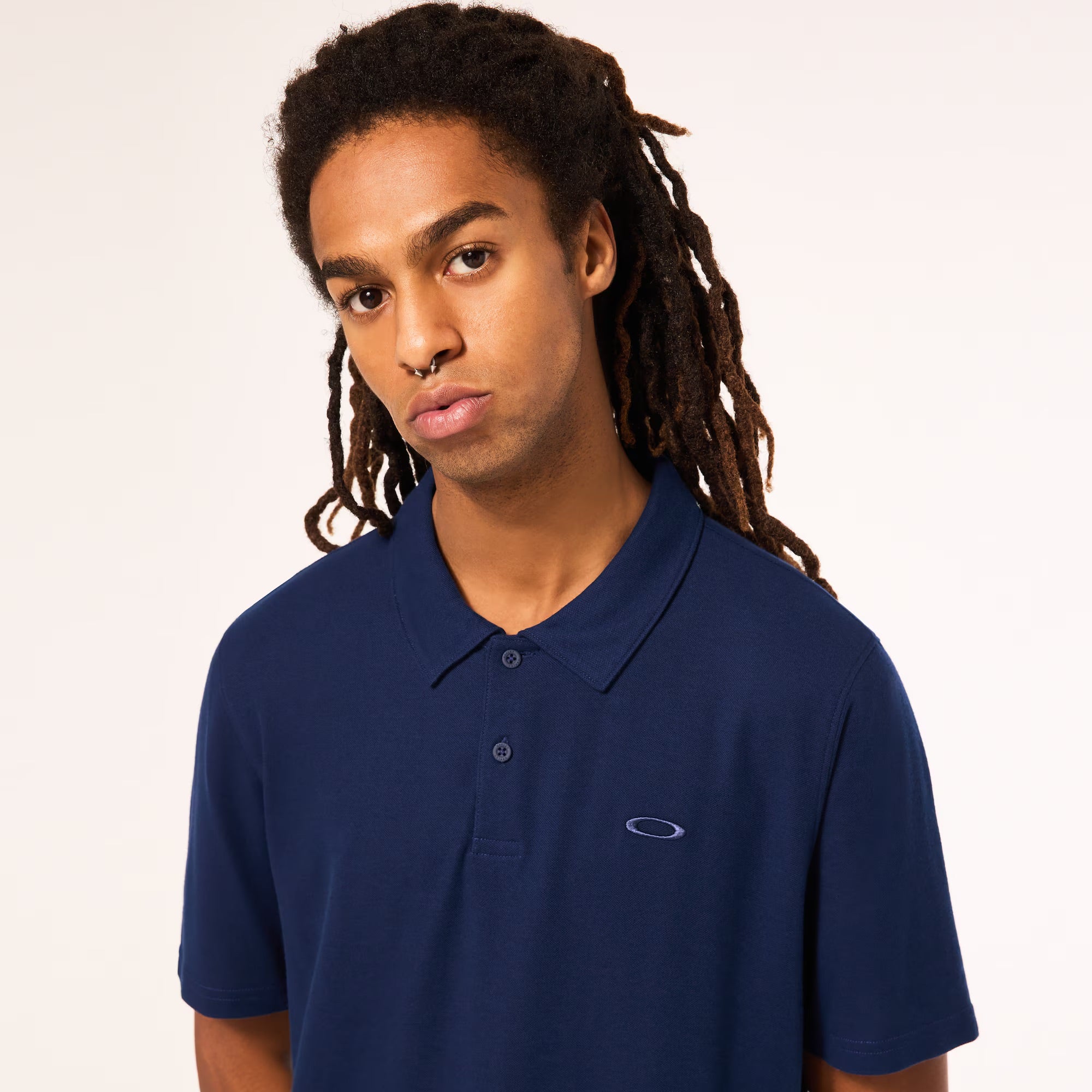 Oakley Men's Relax Urban Polo Shirt - Team Navy - Comfortable & Stylish Casual Wear for Work, Golf & Everyday Use