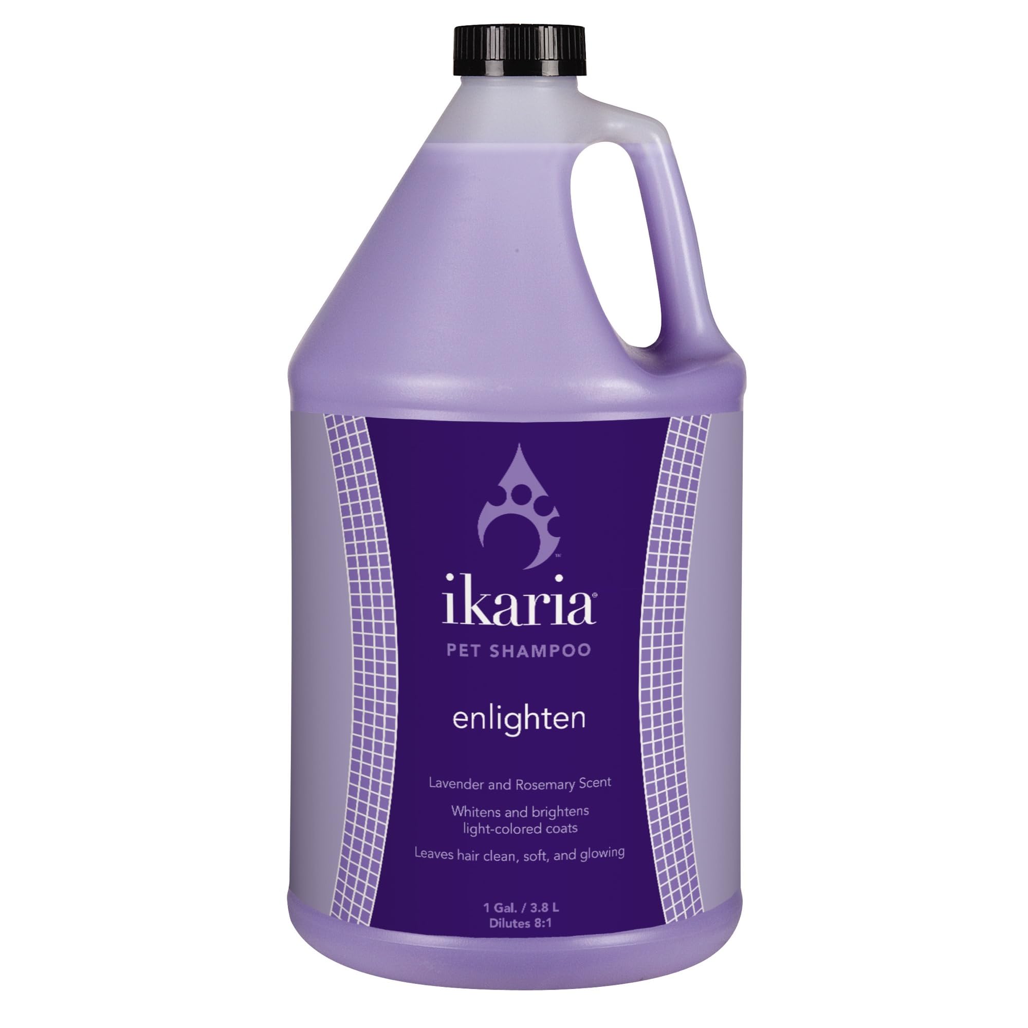 Ikaria Natural Pet Shampoo for Dogs & Cats - Gentle Cleansing & Moisturizing Formula with Organic Ingredients | Perfect for Bath Time, Grooming & Allergy Relief