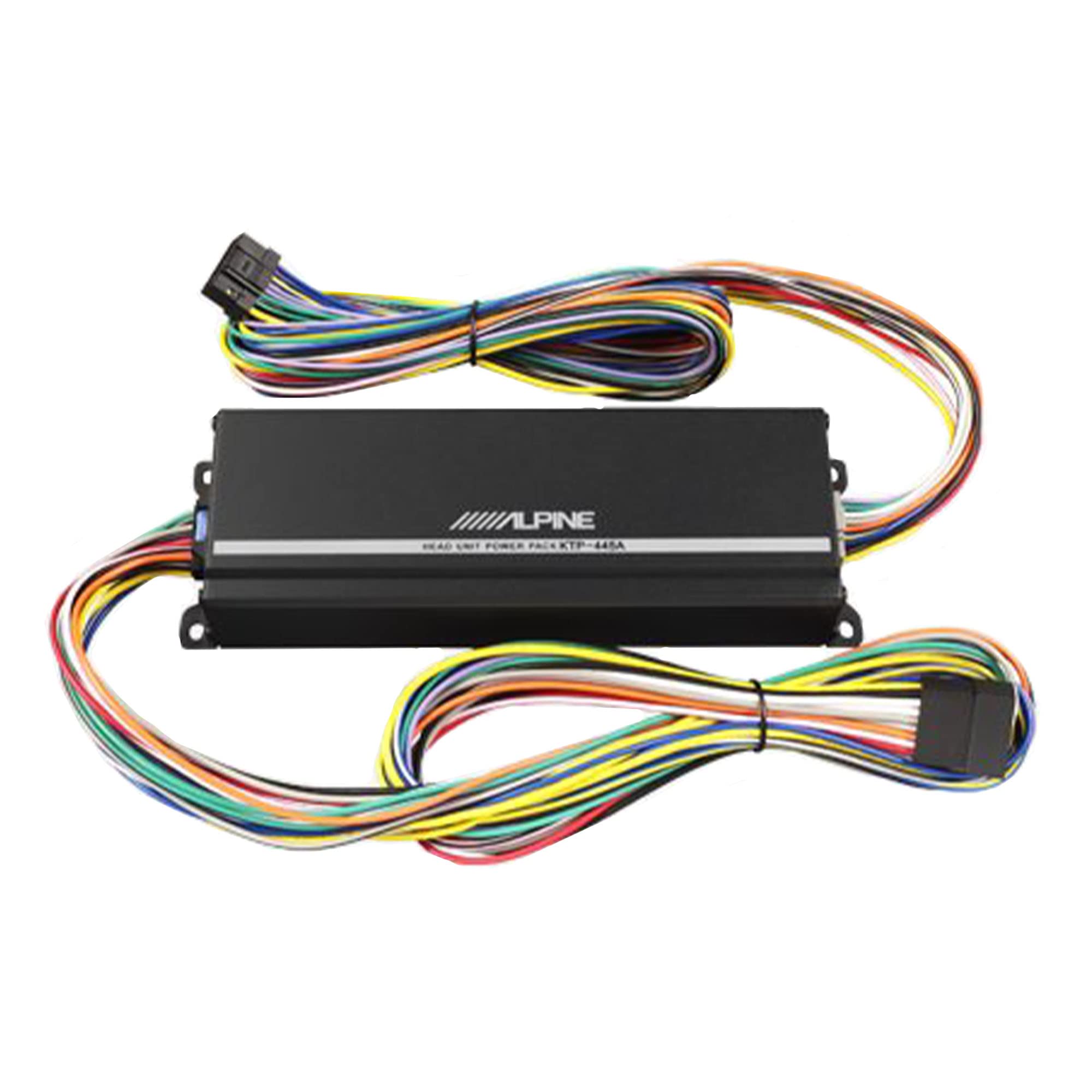Alpine KTP-445A 45W x 4 Car Amplifier - Compact Power Pack for Enhanced Car Audio System | Perfect for Car Stereo Upgrades & Sound System Installation