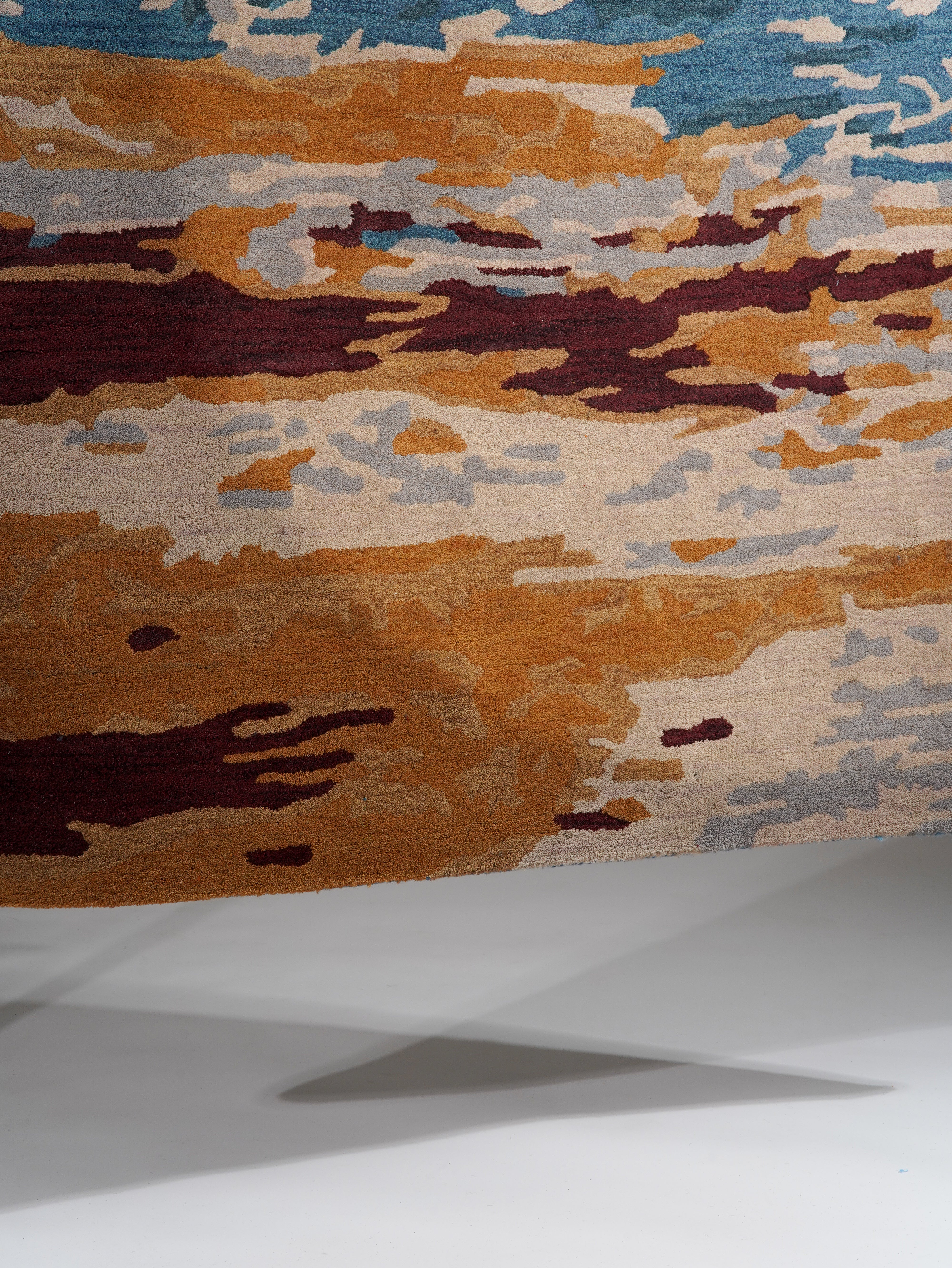 Abyss Hand Tufted Rug - Premium Soft Modern Area Rug for Living Room, Bedroom, Dining Room - Non-Slip Comfortable Floor Carpet for Home Decor