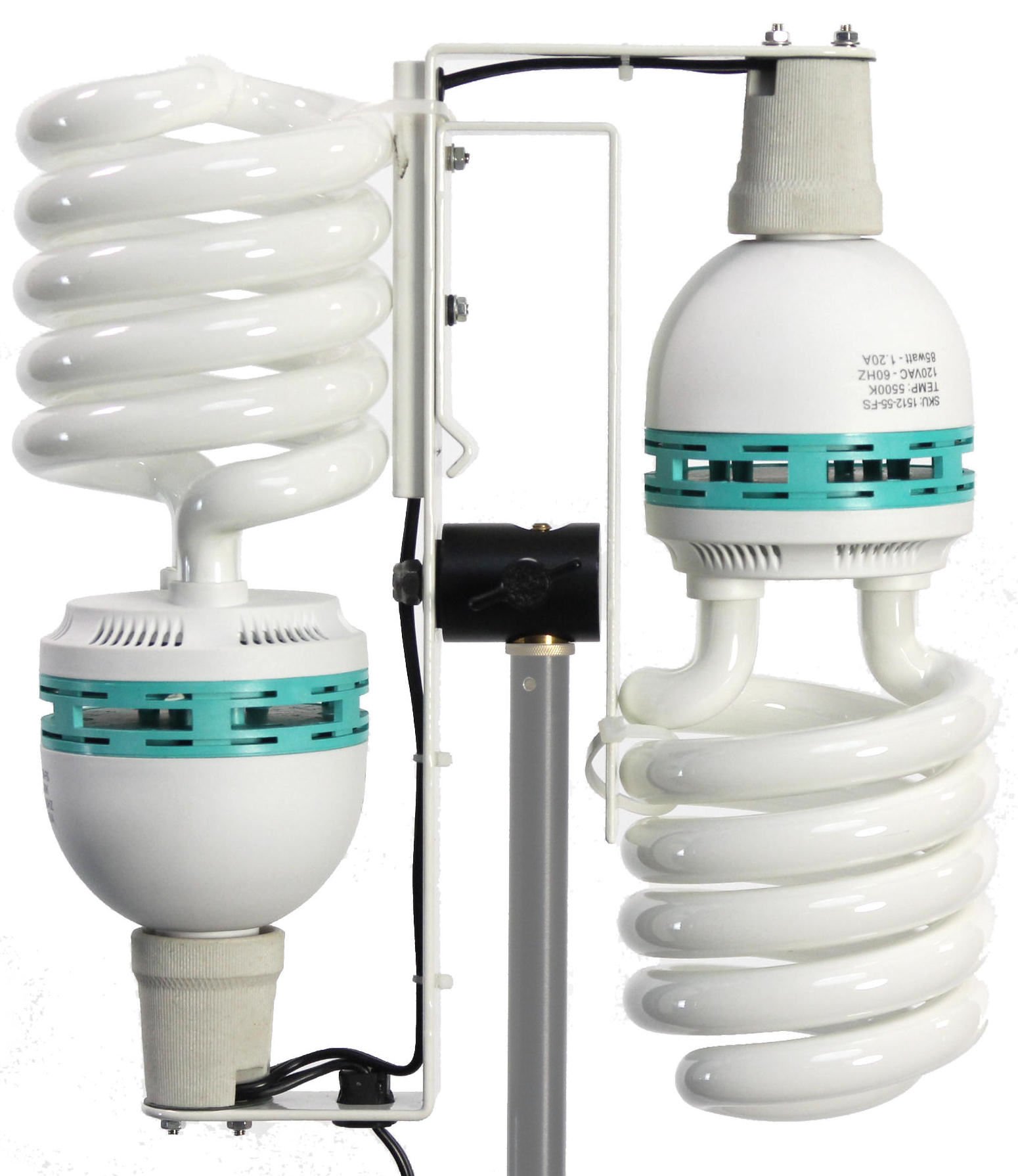 ALZO 200 CFL Video Light with 3200K Bulbs - Professional Continuous Lighting for Photography, Videography & YouTube Studio Setup