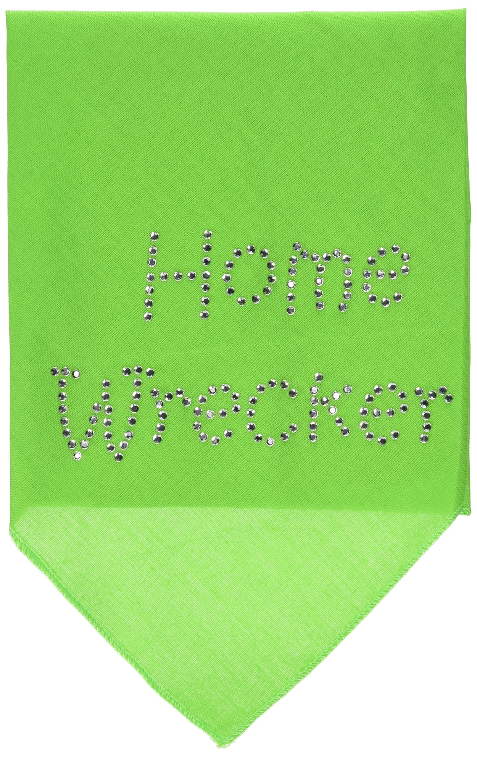 Mirage Home Wrecker Rhinestone Bandana - Sparkling Rhinestone Dog Bandana for Pets, Fashion Accessory for Small Medium Large Dogs - Perfect for Parties, Halloween, Christmas & Photo Shoots