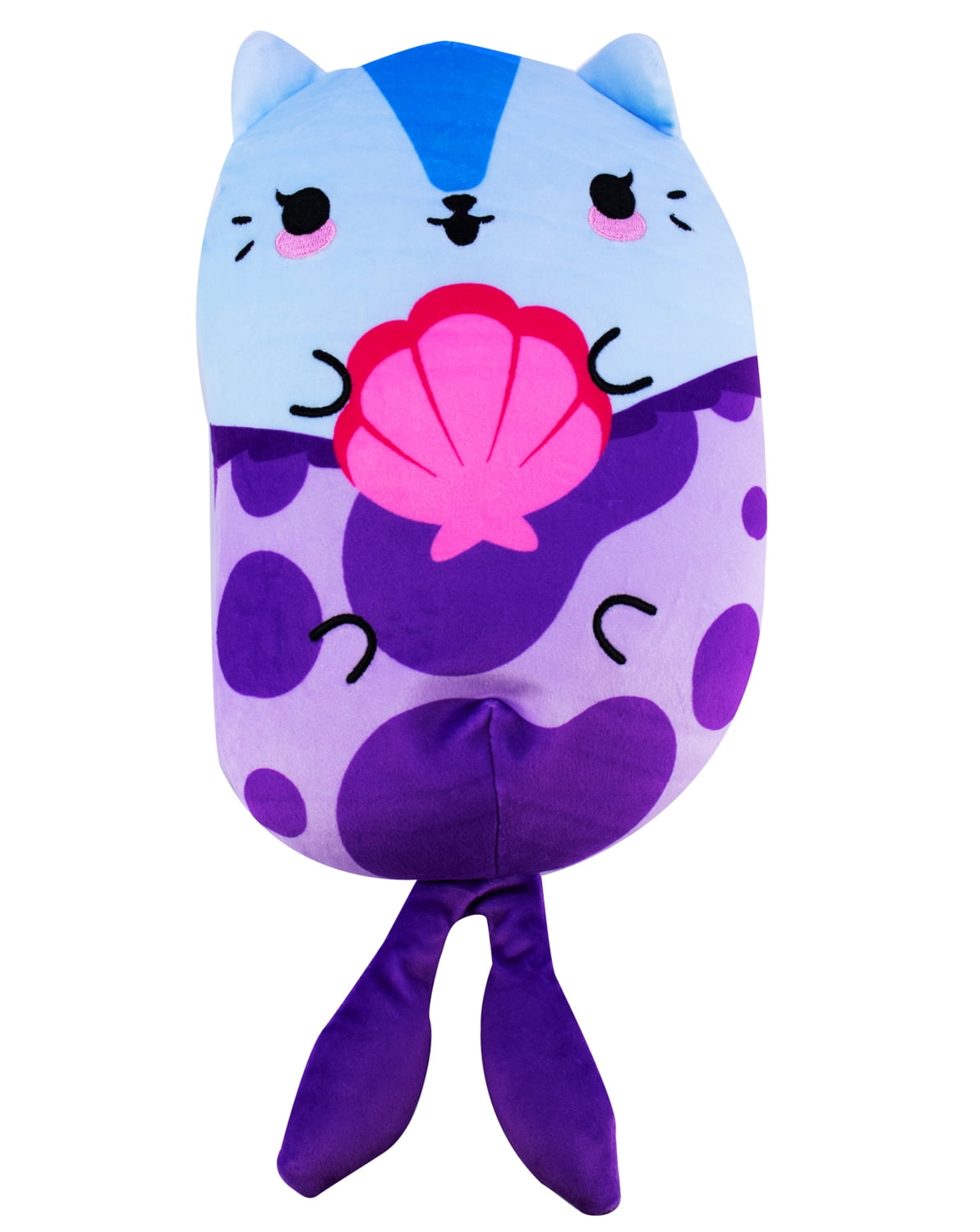 8.6 Inch Shelly the Seashell Cat Plush Toy - Cute Collectible Stuffed Animal for Kids & Adults | Perfect for Gifts, Room Decor, and Cuddling