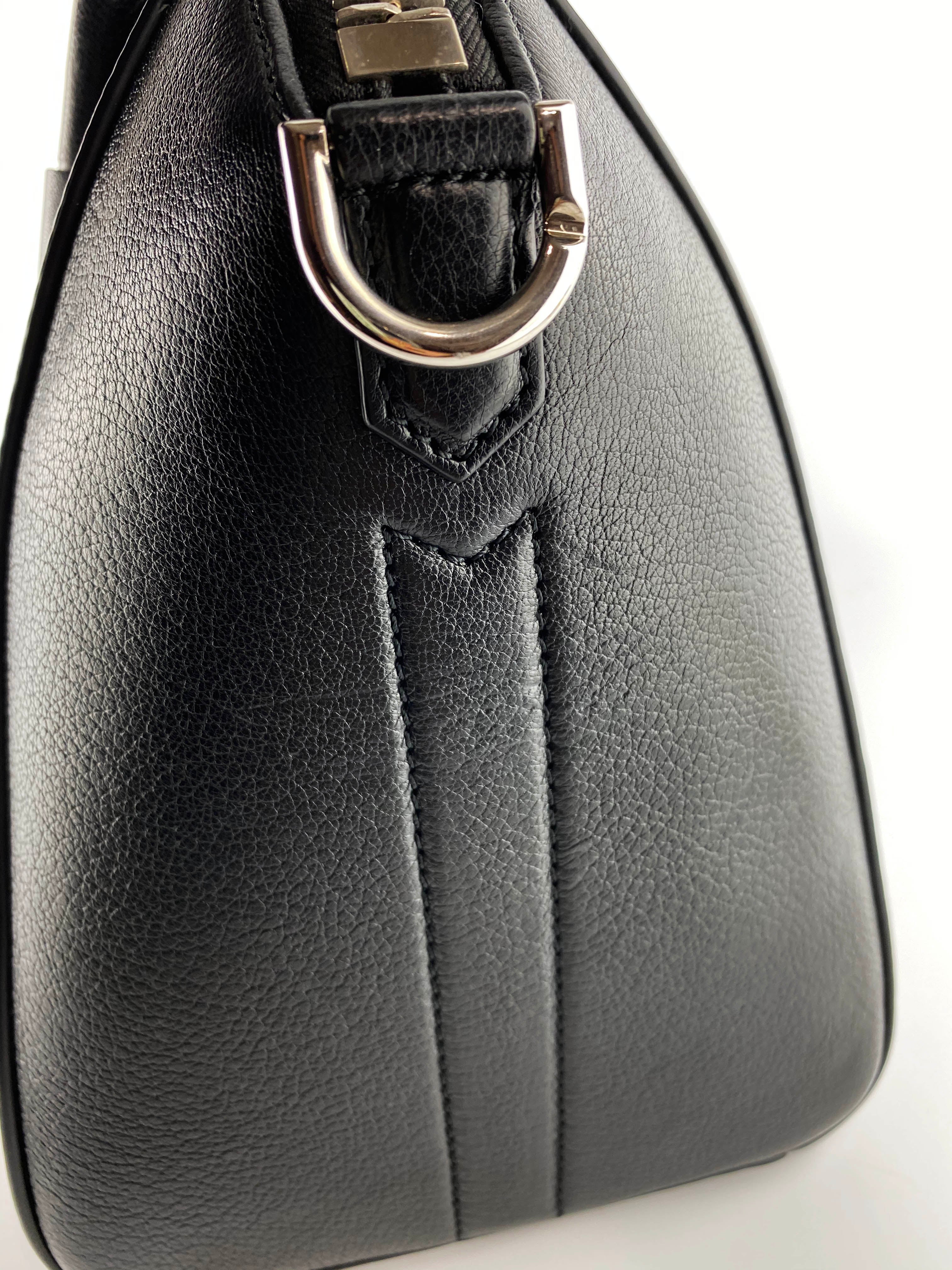 Givenchy Black Small Antigona Tote Bag - Luxury Leather Handbag for Women | Perfect for Work, Travel & Everyday Use