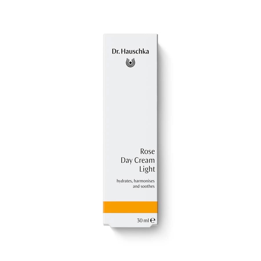 Dr. Hauschka Rose Day Cream - Lightweight Hydrating Face Moisturizer for Dry & Sensitive Skin | Organic & Vegan | Daily Skincare Routine, Day & Night Use